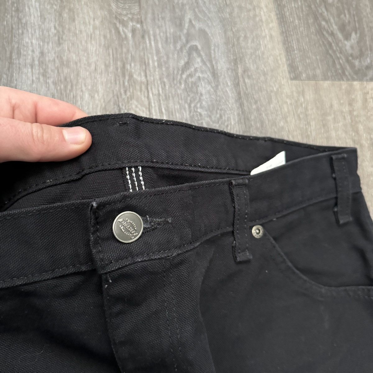 Dickies × Vintage Essential Vintage y2k dickies black carpenter wide leg pants Size US 36 / EU 52 - 4 Thumbnail