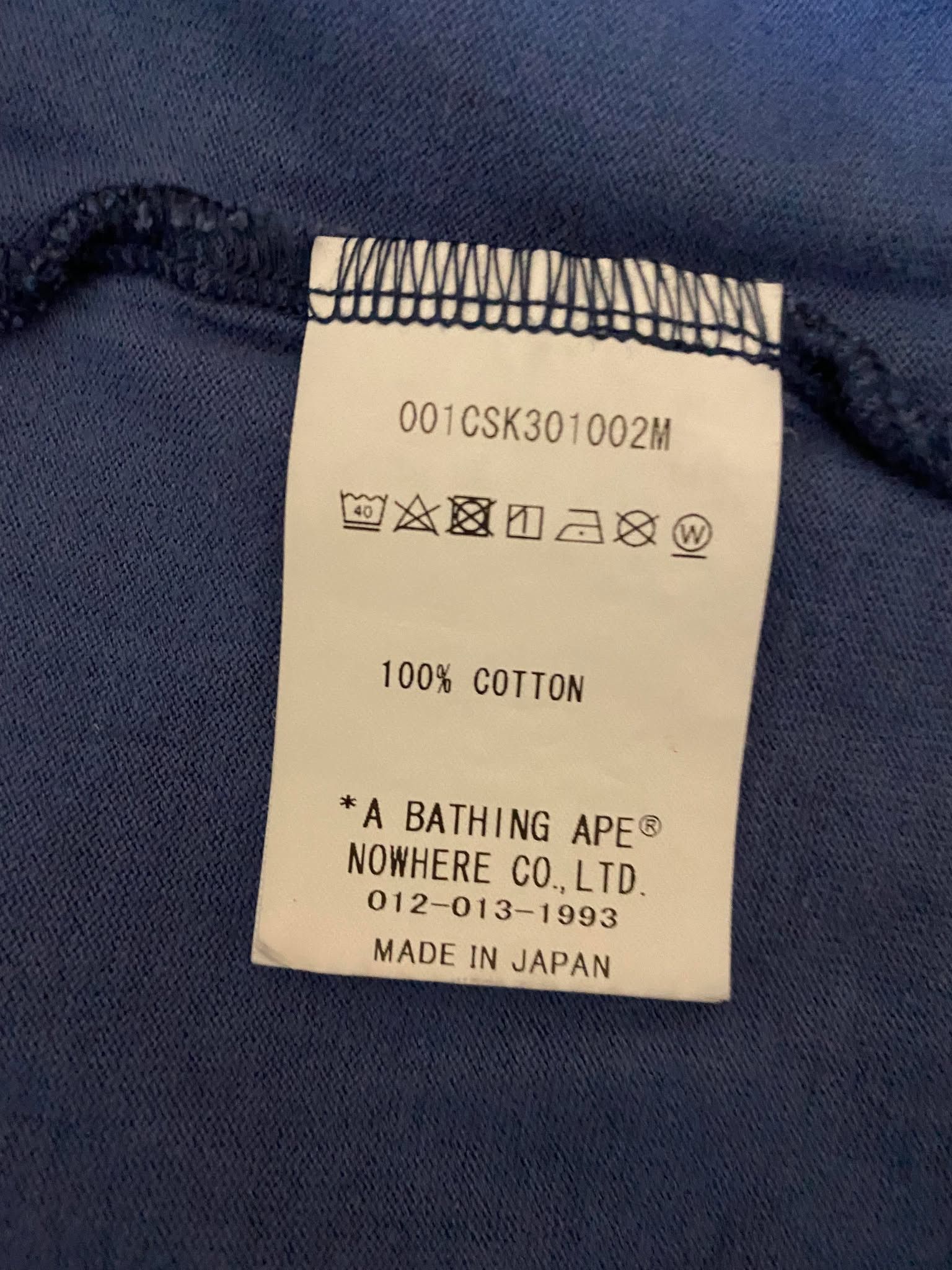 Bape Color Camo College Tee Size US XXL / EU 58 / 5 - 4 Thumbnail