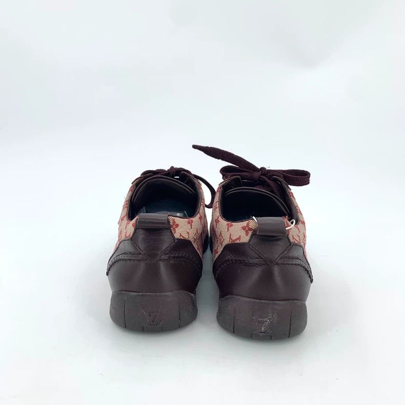 Louis Vuitton Louis Vuitton Color-block logo jacquard full print flat la Size US 5.5 / EU 38 - 4 Thumbnail