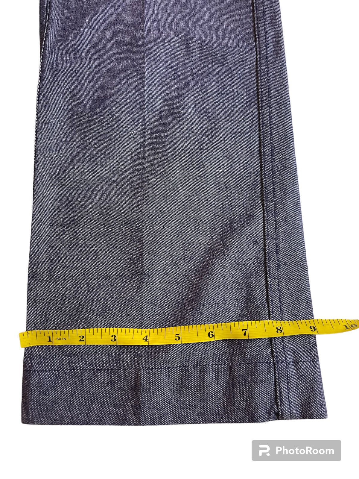 Indigo ⭐️ Vintage Pantalon Bleu Chine France Navy Pant Size US 32 / EU 48 - 9 Thumbnail