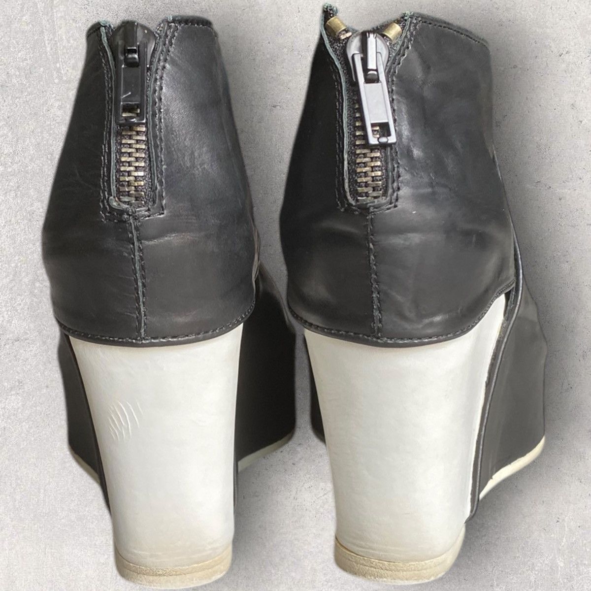 Ann Demeulemeester Open Toe Platform Heels Size US 6.5 / IT 36.5 - 4 Thumbnail