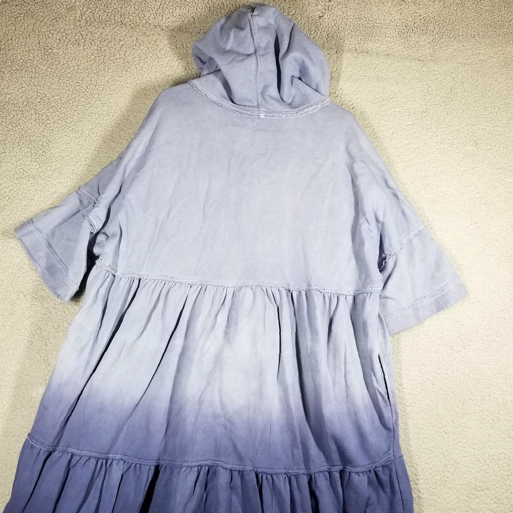 Free People Free People Molly Cardi Garden Glade Combo Hoodie Dress Oversized Dip Dye M Size M / US 6-8 / IT 42-44 - 4 Thumbnail