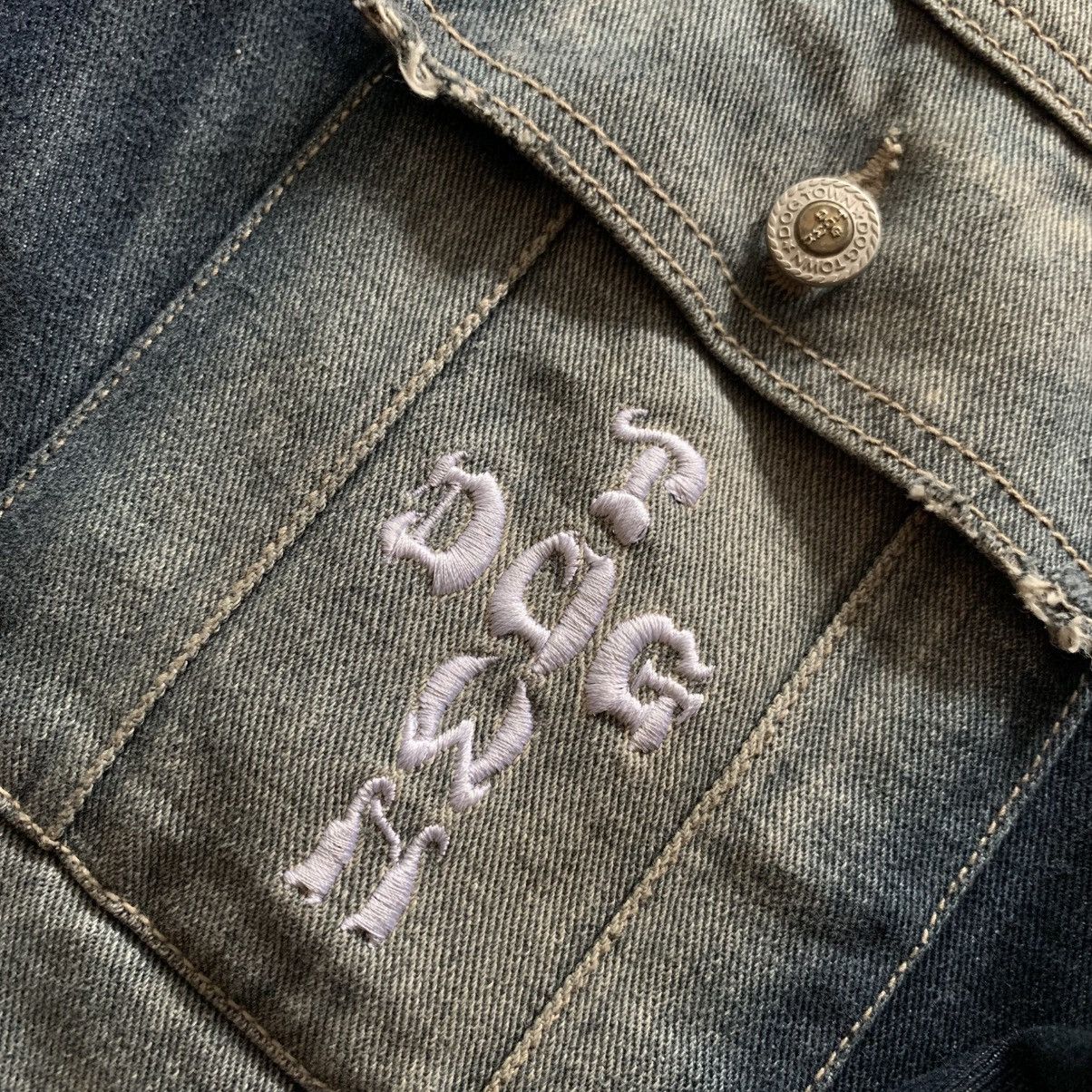 Dogtown DogTown Black Dragon Denim Jacket Size US XL / EU 56 / 4 - 3 Thumbnail