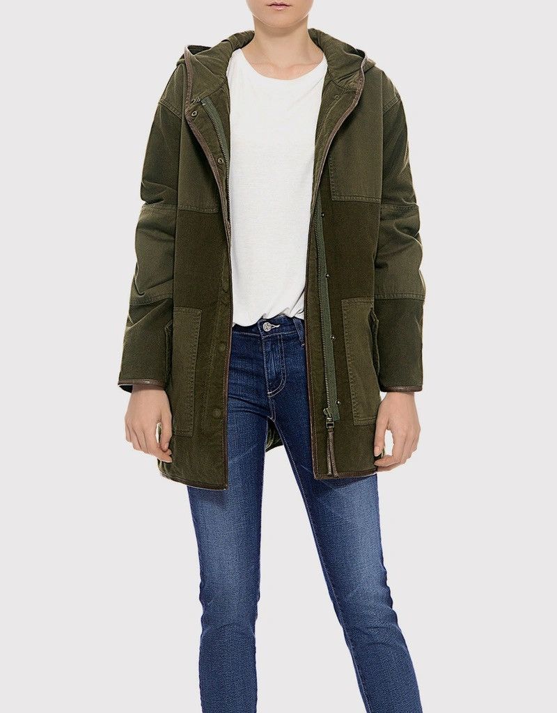 Current/Elliot Current Elliot Utility Jacket Hooded Parka Size XS / US 0-2 / IT 36-38 - 11 Thumbnail