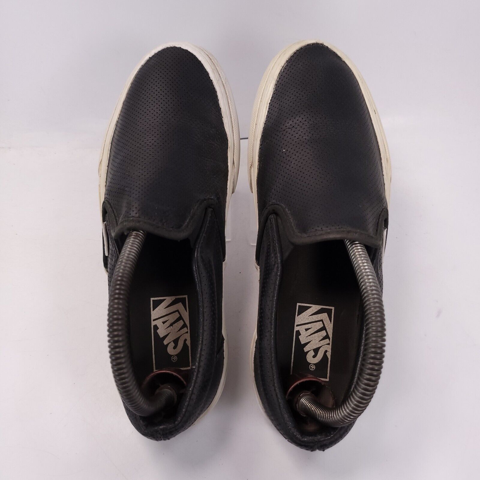 Vans Vans Off the Wall Shoe Womens Size 7.5 Mens 6 721278 Black Size US 7.5 / IT 37.5 - 3 Thumbnail
