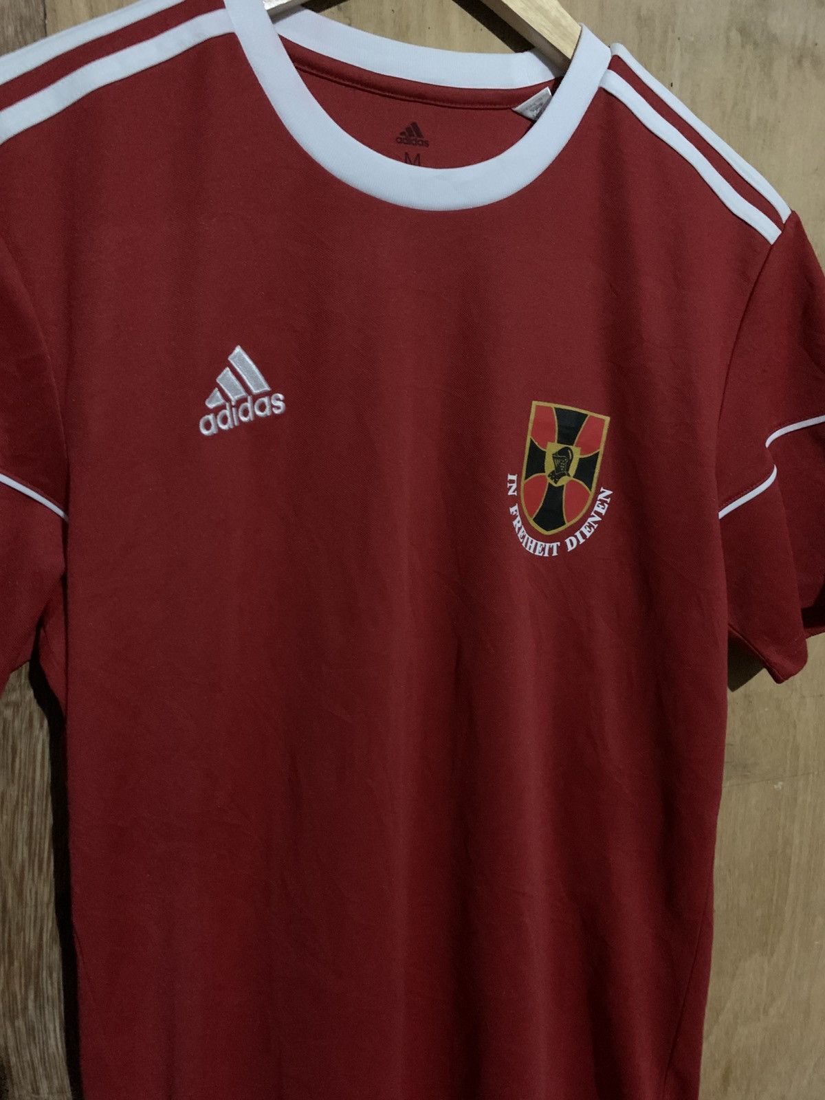 Adidas German Army Officer School Soccer Jersey Size US M / EU 48-50 / 2 - 2 Thumbnail