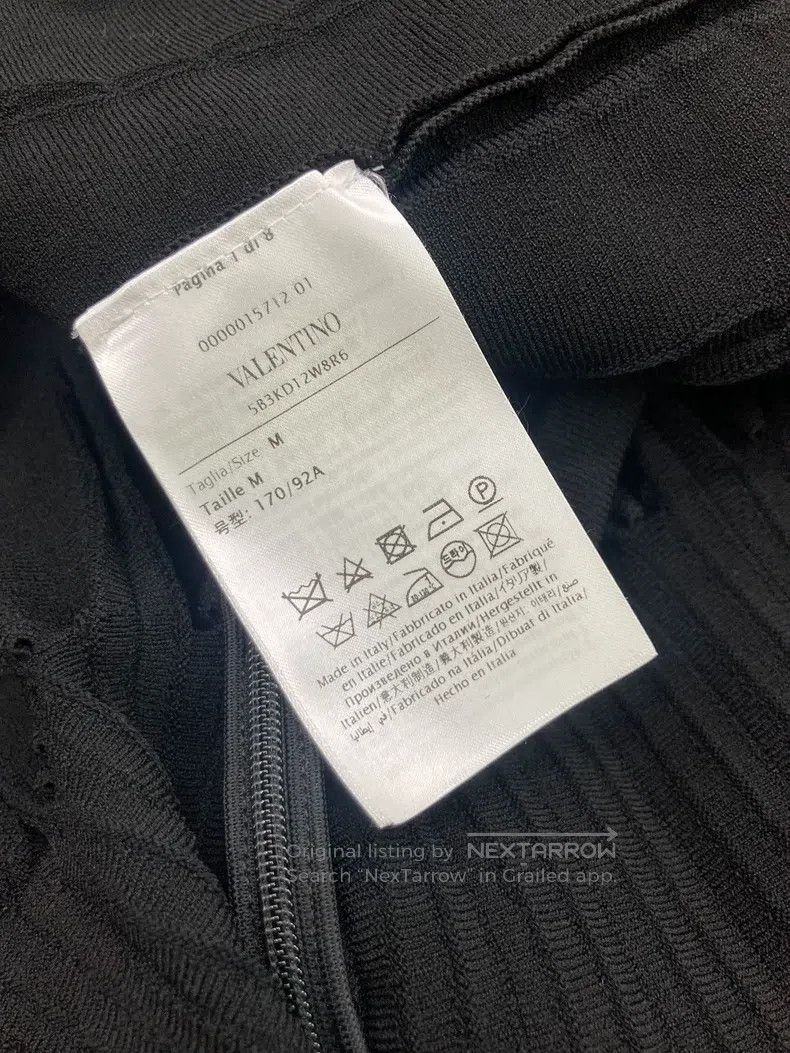 Valentino Valentino Pleated knit dress Size M / US 6-8 / IT 42-44 - 5 Thumbnail