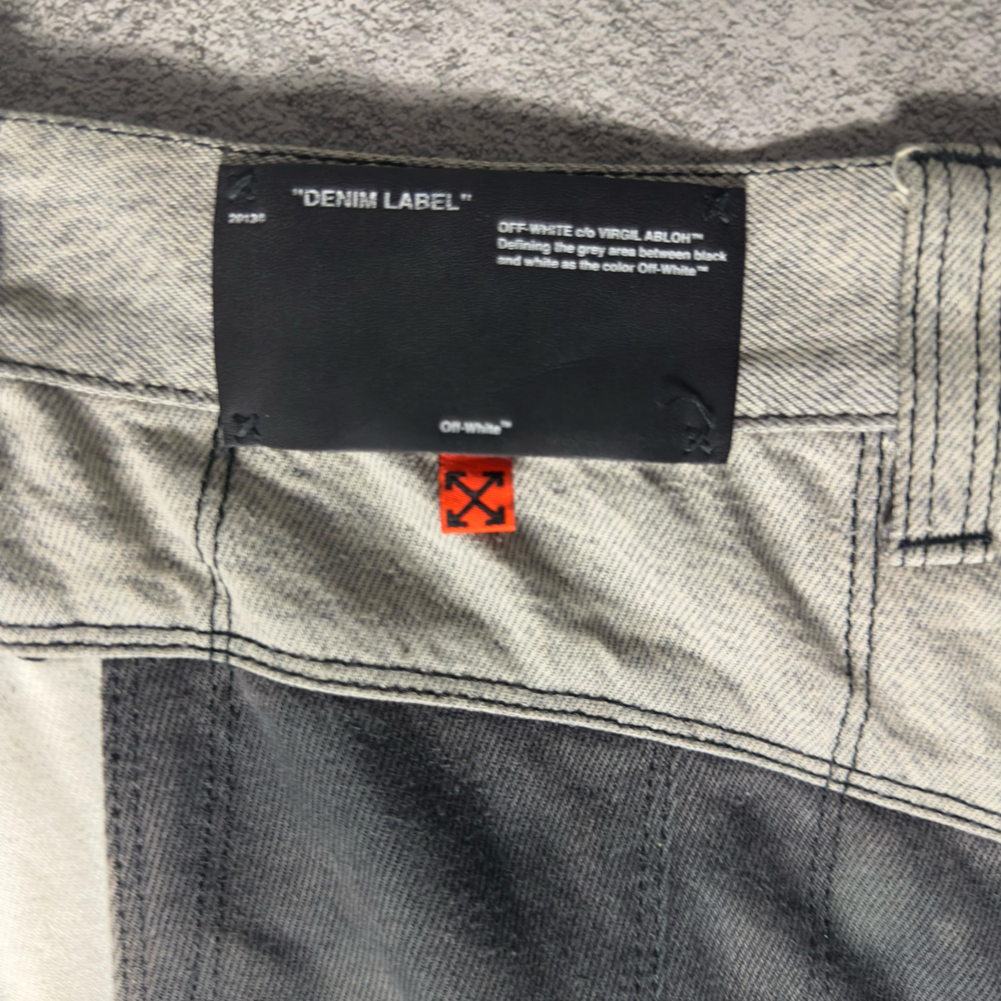 Off-White Off-White Multicolor Denim Climber Jeans Size US 31 - 9 Thumbnail