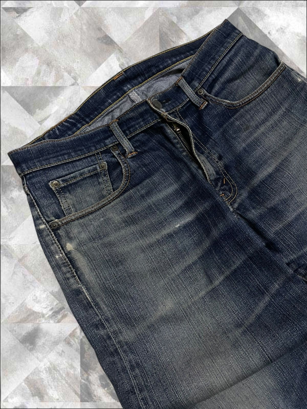 Levi's Vintage Clothing Vintage 1990s Designer Levis 705 Distressed Baggy Denim Size US 33 - 8 Thumbnail