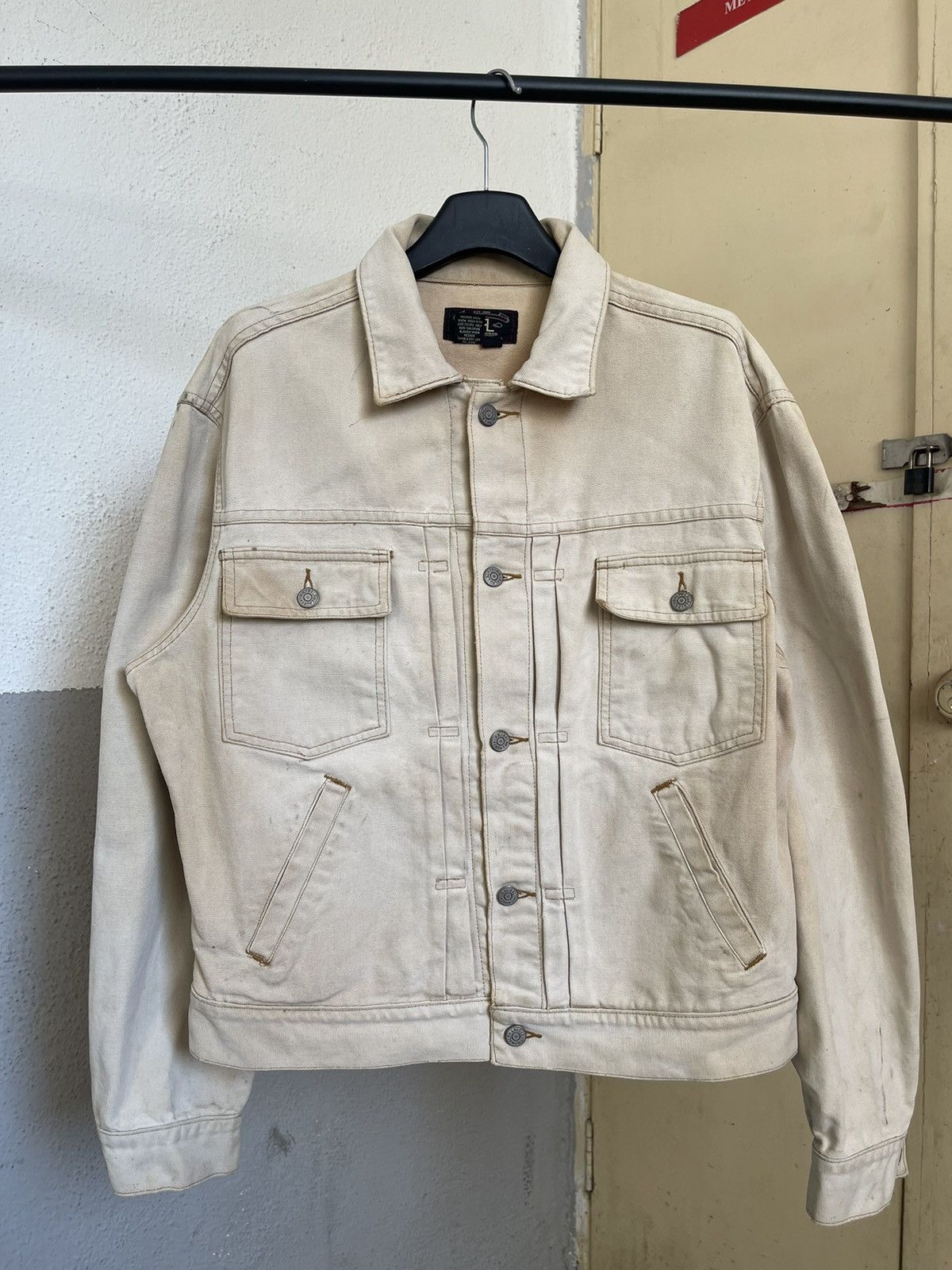 RRL Ralph Lauren RRL Ralph Lauren Type 2 Duck Canvas Jacket Made in USA Size US M / EU 48-50 / 2 - 1 Thumbnail