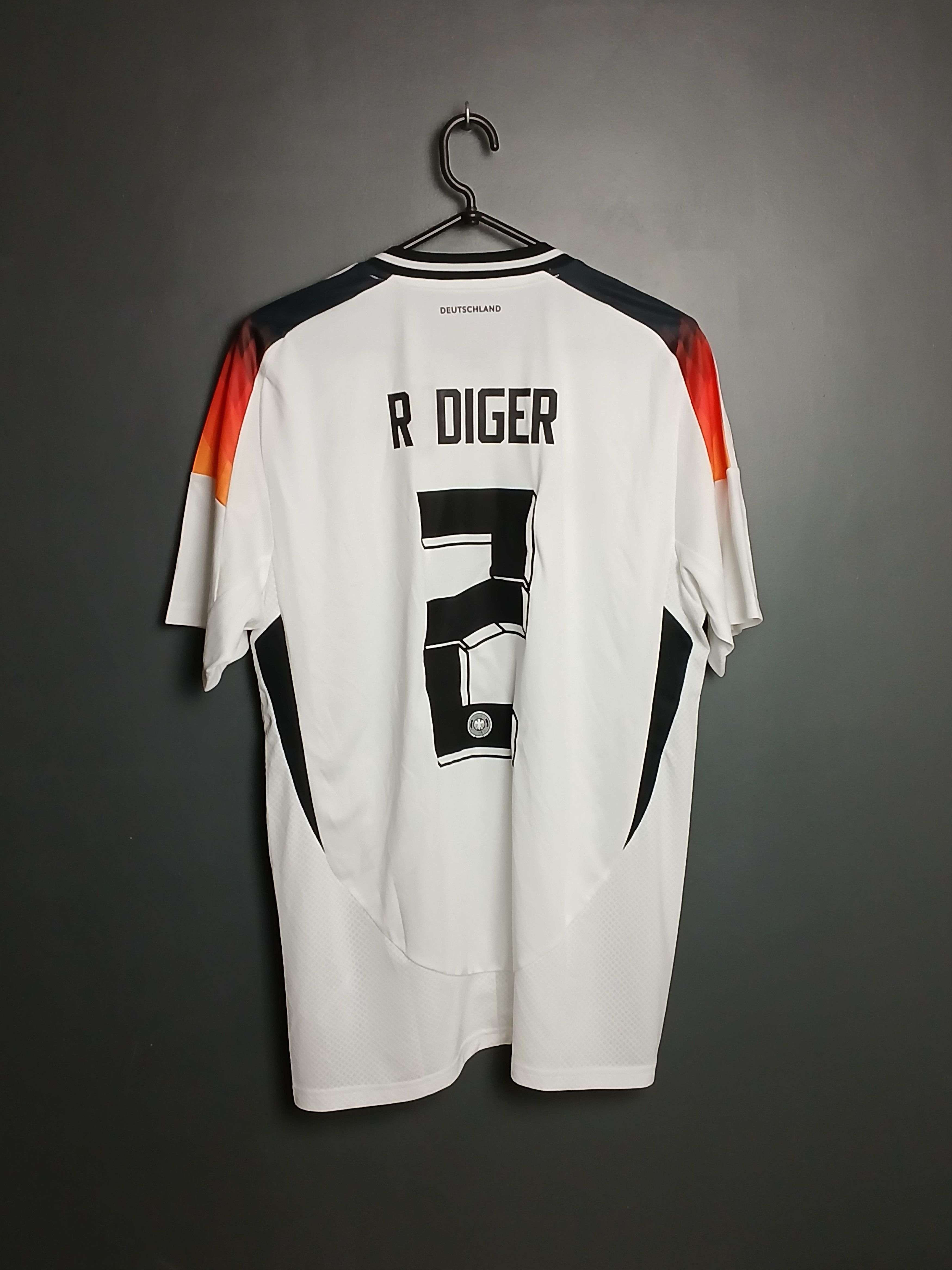 Adidas × Soccer Jersey New Germany National Football Team Rudiger ...