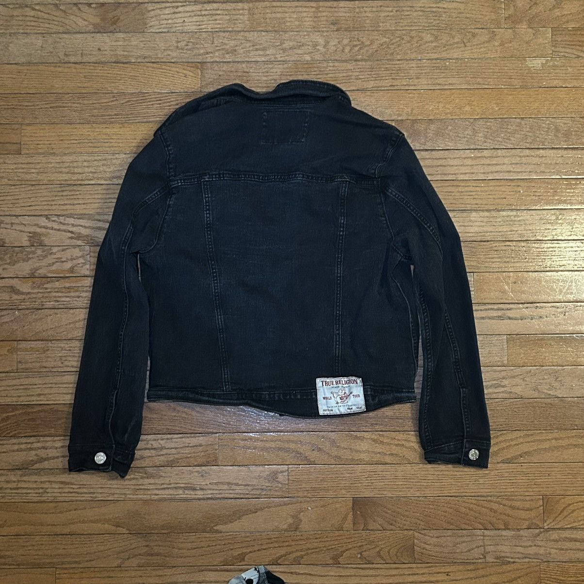 True Religion Black Denim Jacket Size US S / EU 44-46 / 1 - 4 Thumbnail