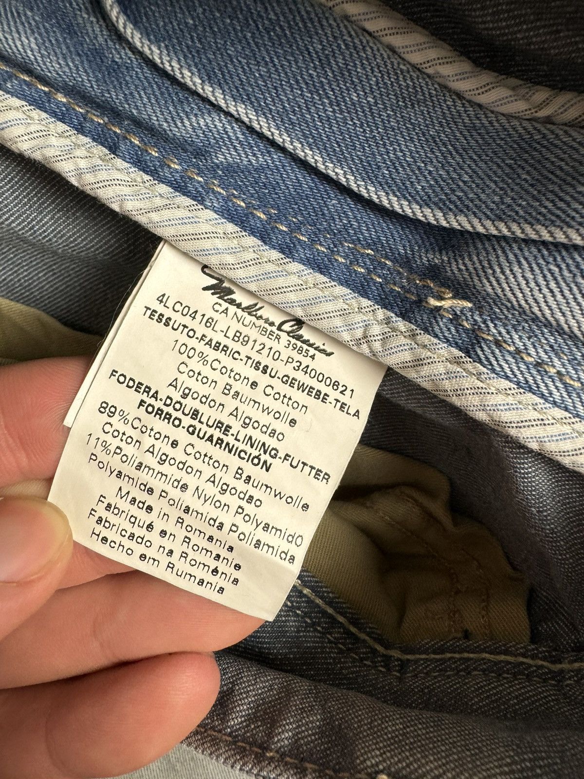 Marlboro × Marlboro Classics × Vintage Marlboro Classics Denim Jeans Size US 33 - 7 Thumbnail