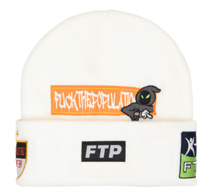 Fuck The Population FTP Club Logo Beanie Size ONE SIZE - 1 Thumbnail