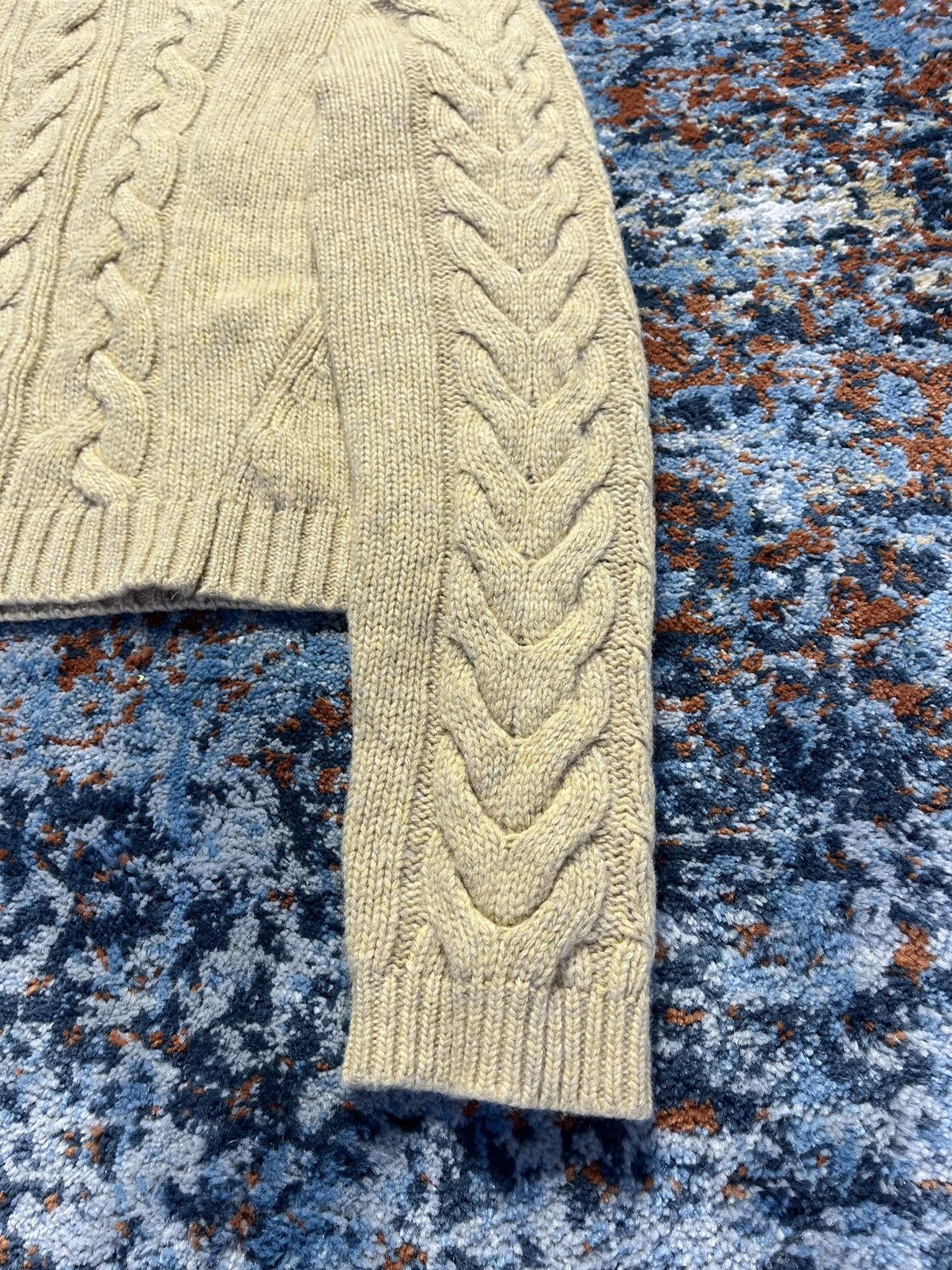 Chloe × See by Chloe Vintage y2k See by Chloe cable knit sweater cropped fit Size M / US 6-8 / IT 42-44 - 12 Thumbnail