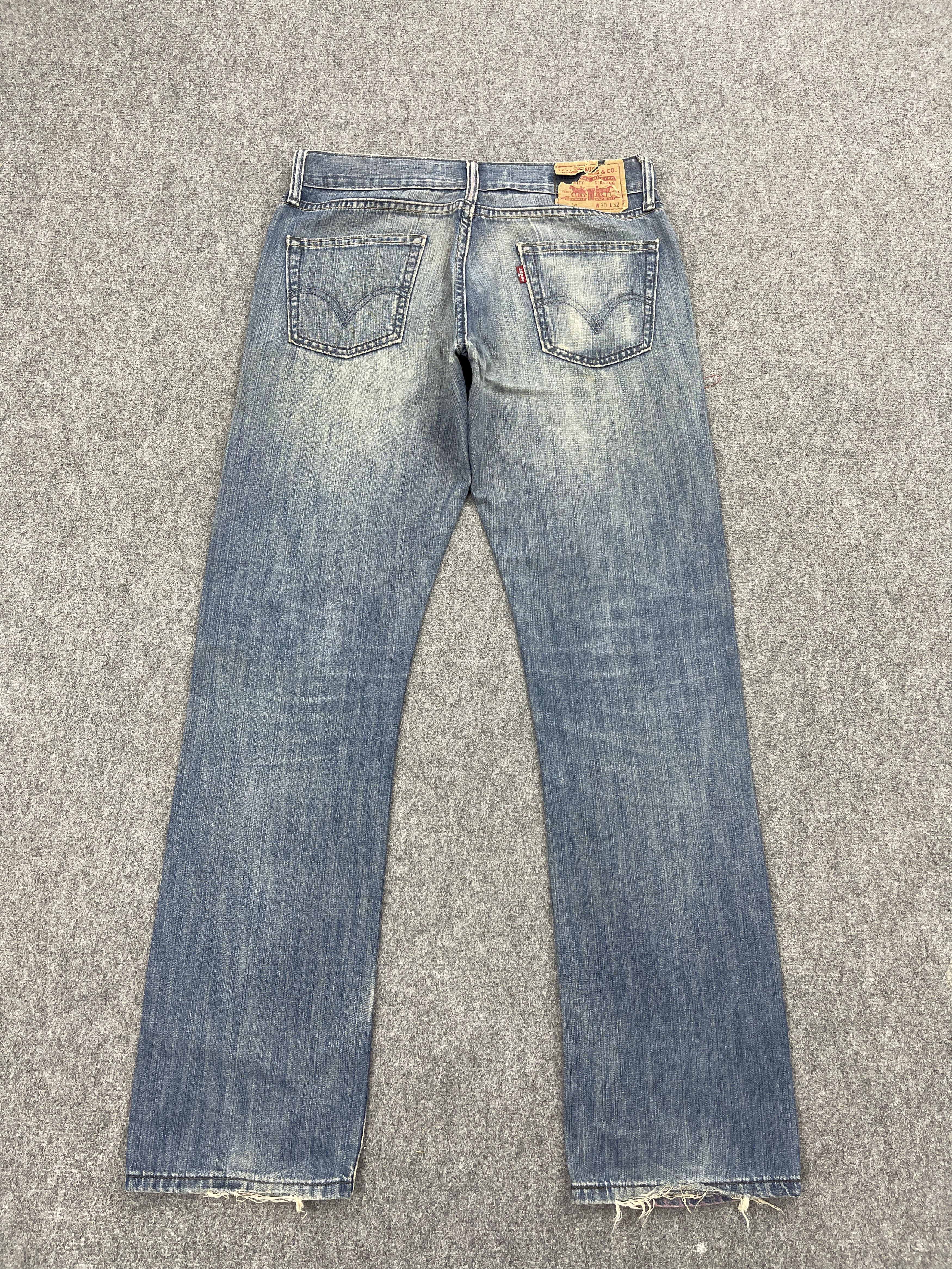 Levi's Vintage Levis 514 Slim Straight Jeans DP2497 Size US 30 / EU 46 - 3 Thumbnail