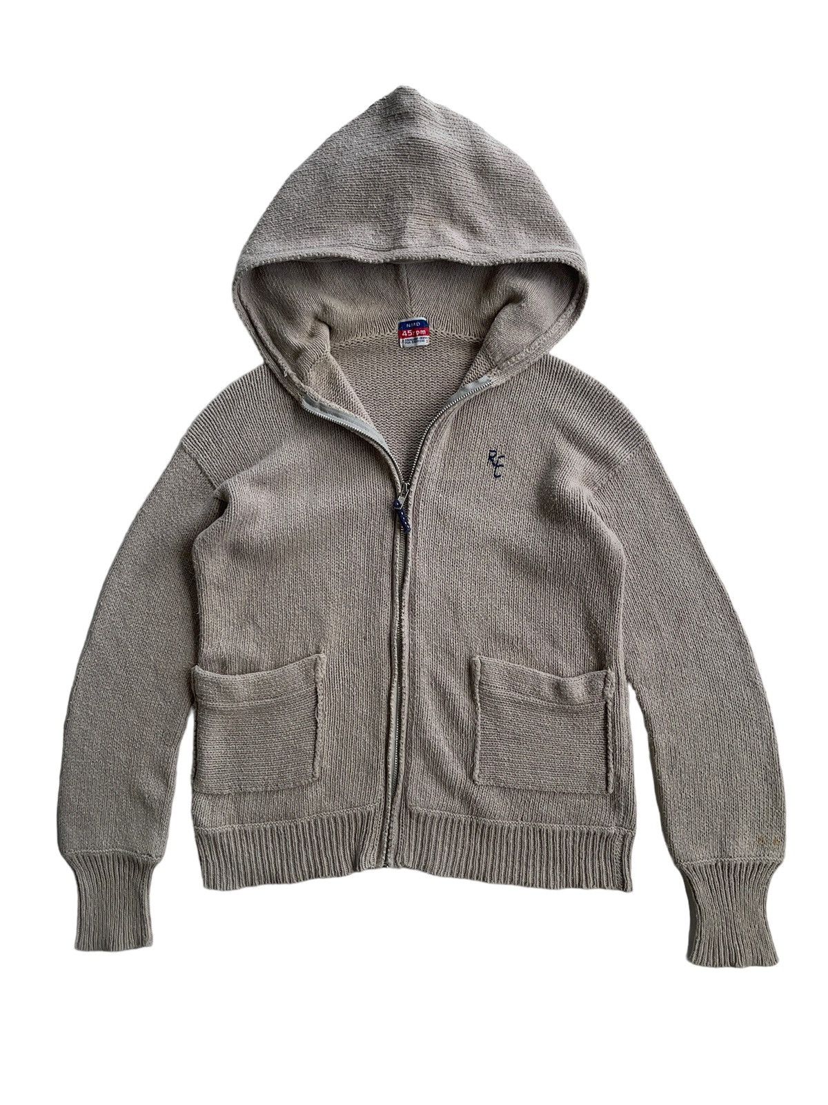45rpm 45rpm Cable Knitted Hoodie Sweater Size US S / EU 44-46 / 1 - 1 Thumbnail