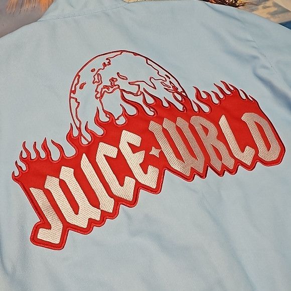 Other Juice Wrld Fighting Demons Work Jacket 2XL NWT Size US XXL / EU 58 / 5 - 10 Thumbnail