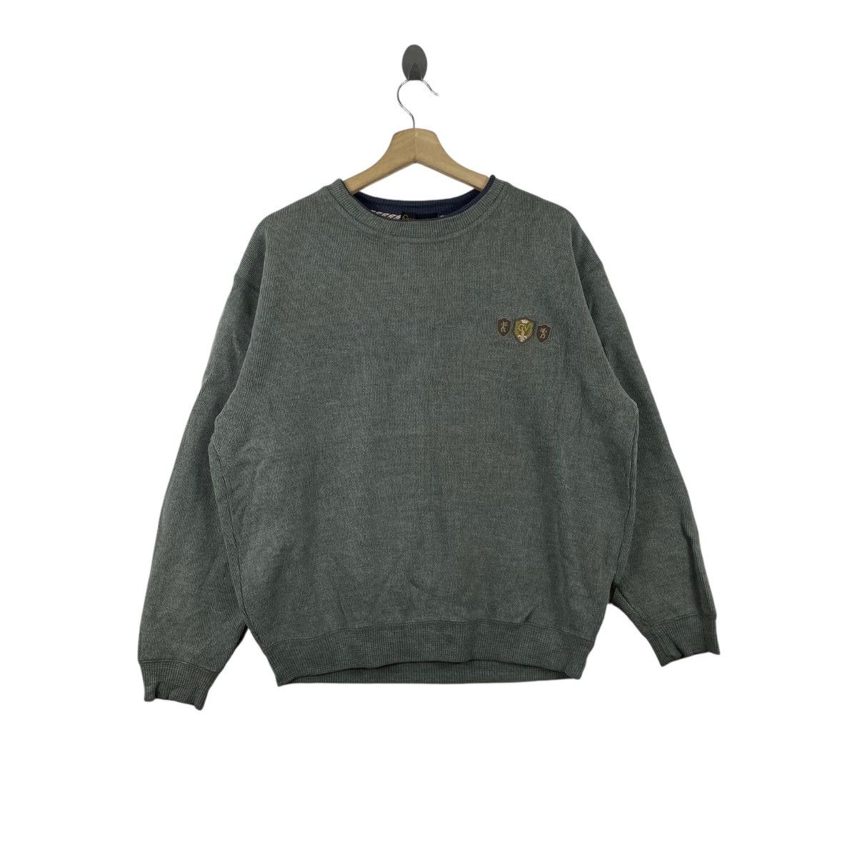 Gianni Valentino × Valentino × Vintage Vintage GIANNI VALENTINO GV Italy Embroidered Logo Size US M / EU 48-50 / 2 - 1 Thumbnail