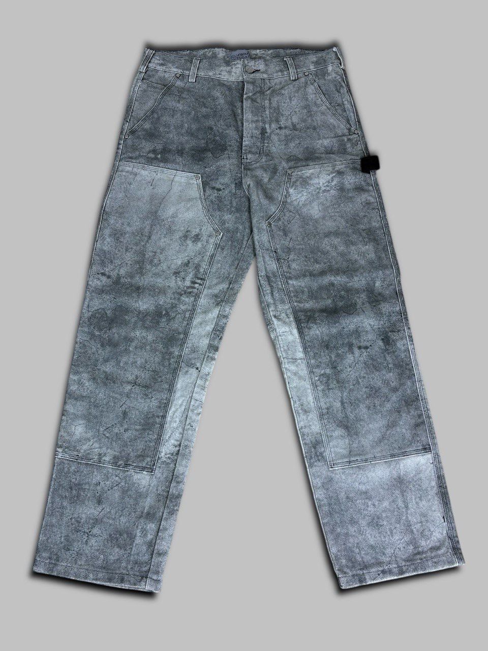 Fugazi Fugazi Unsound Rags Concrete Double Knee Work Pant Size US 32 / EU 48 - 1 Thumbnail
