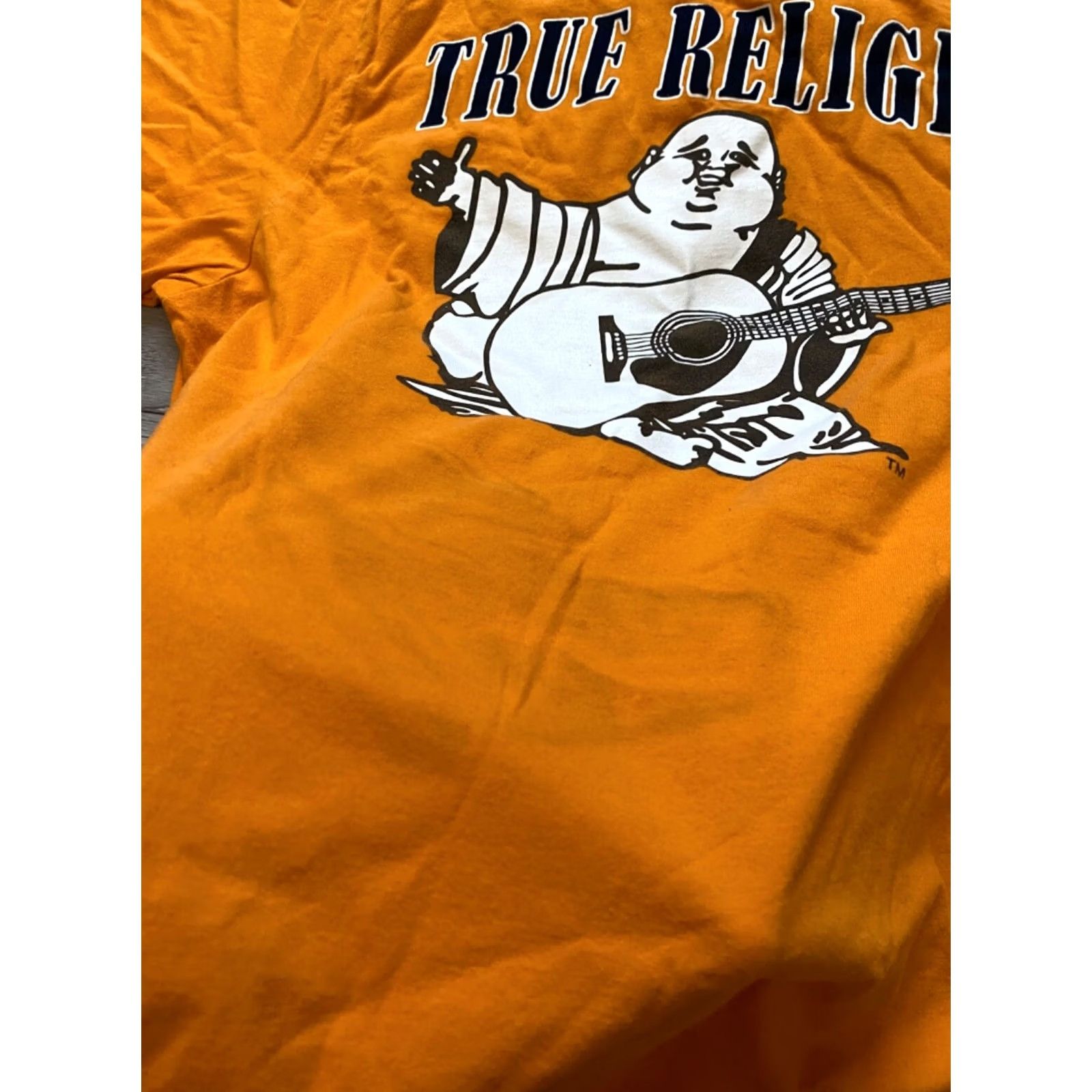 True Religion True Religion Shirt Men L Orange T-Shirt Regular Fit Size US L / EU 52-54 / 3 - 6 Thumbnail