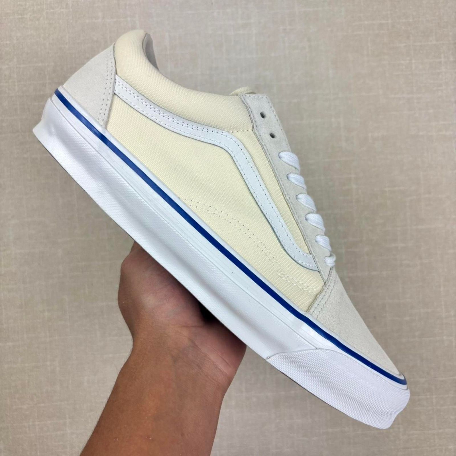 Vans 🐓 2024 Vans Old Skool 36 LX “Off White” 12M Size US 12 / EU 45 - 1 Thumbnail
