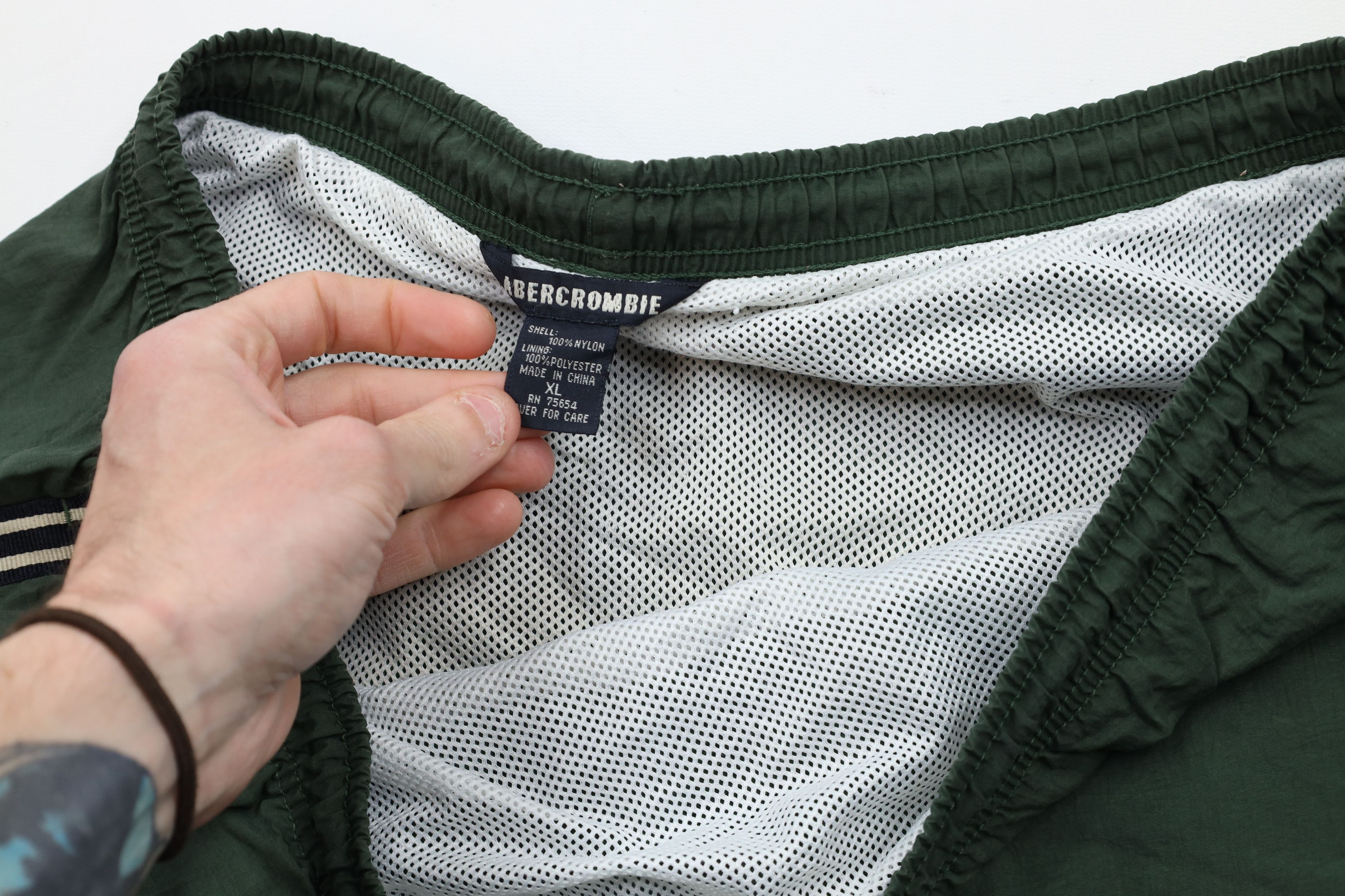 Abercrombie & Fitch × Vintage Vintage 90s Abercrombie & Fitch Lined Above Knee Shorts Size US 36 / EU 52 - 7 Thumbnail