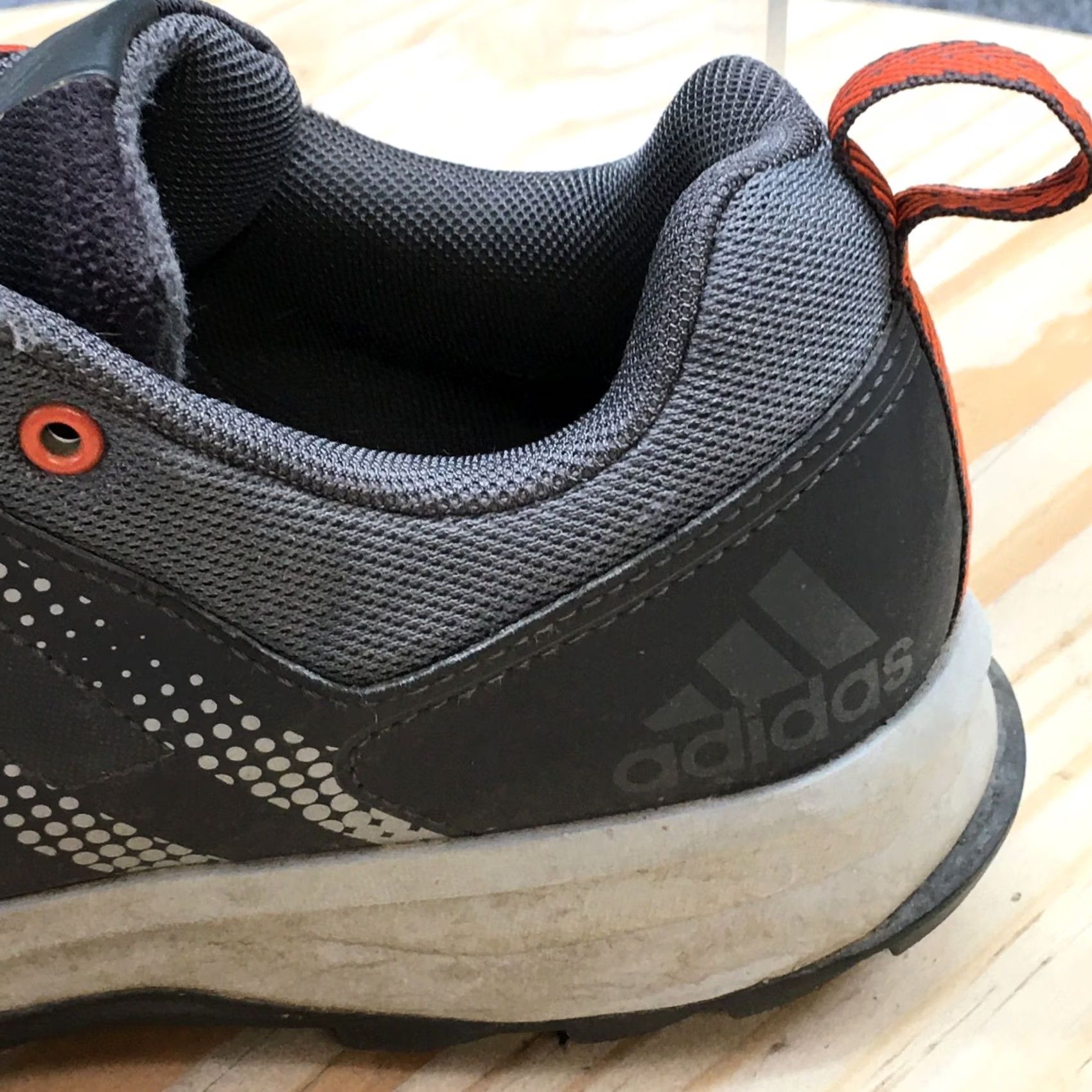 Adidas adidas Sneaker Mens Gray Galaxy Trail Traxion Hiking Laced Casual BB6106 Size US 8 / EU 41 - 3 Thumbnail