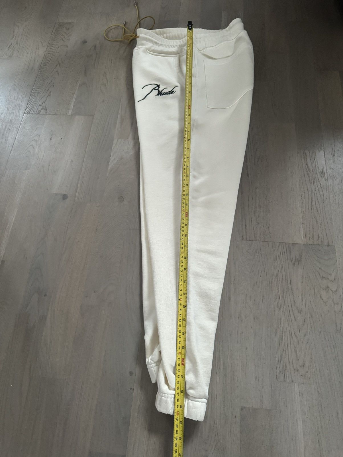 Rhude RHUDE joggers REAL MEASUREMENTS SHOWN IN PHOTOS BY TAPE Size US 30 / EU 46 - 9 Thumbnail