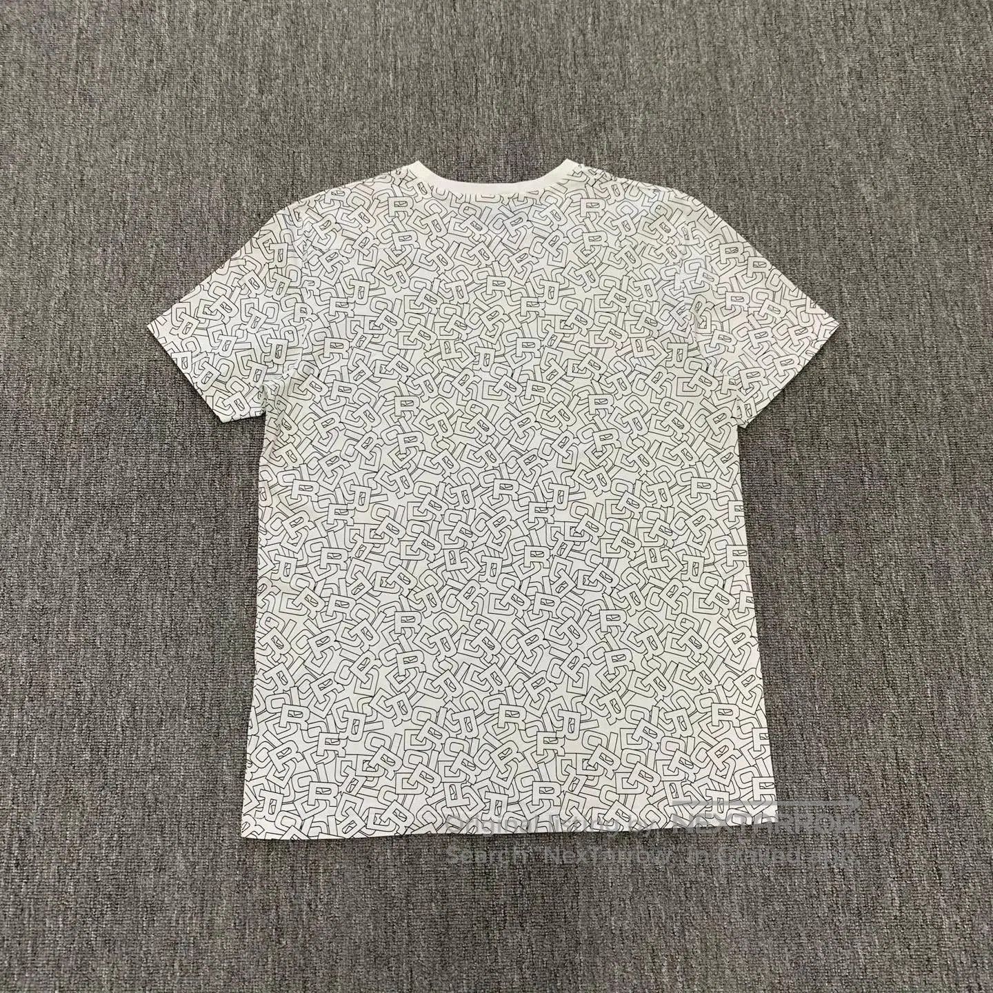 Dior White Short-Sleeve Patterned T-Shirt. Size US L / EU 52-54 / 3 - 2 Thumbnail