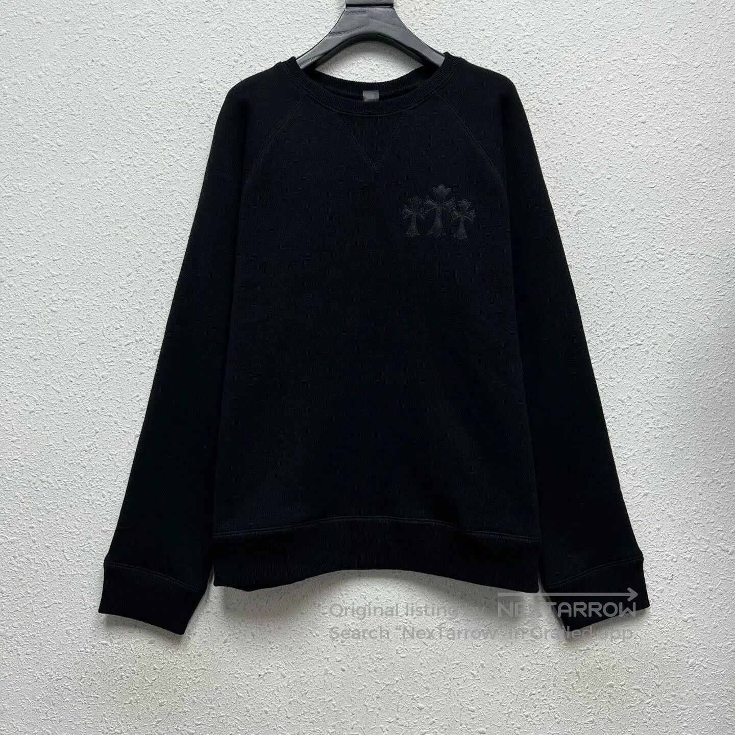 Chrome Hearts chrome hearts black cross embroidered sweatshirt. Size US L / EU 52-54 / 3 - 1 Thumbnail