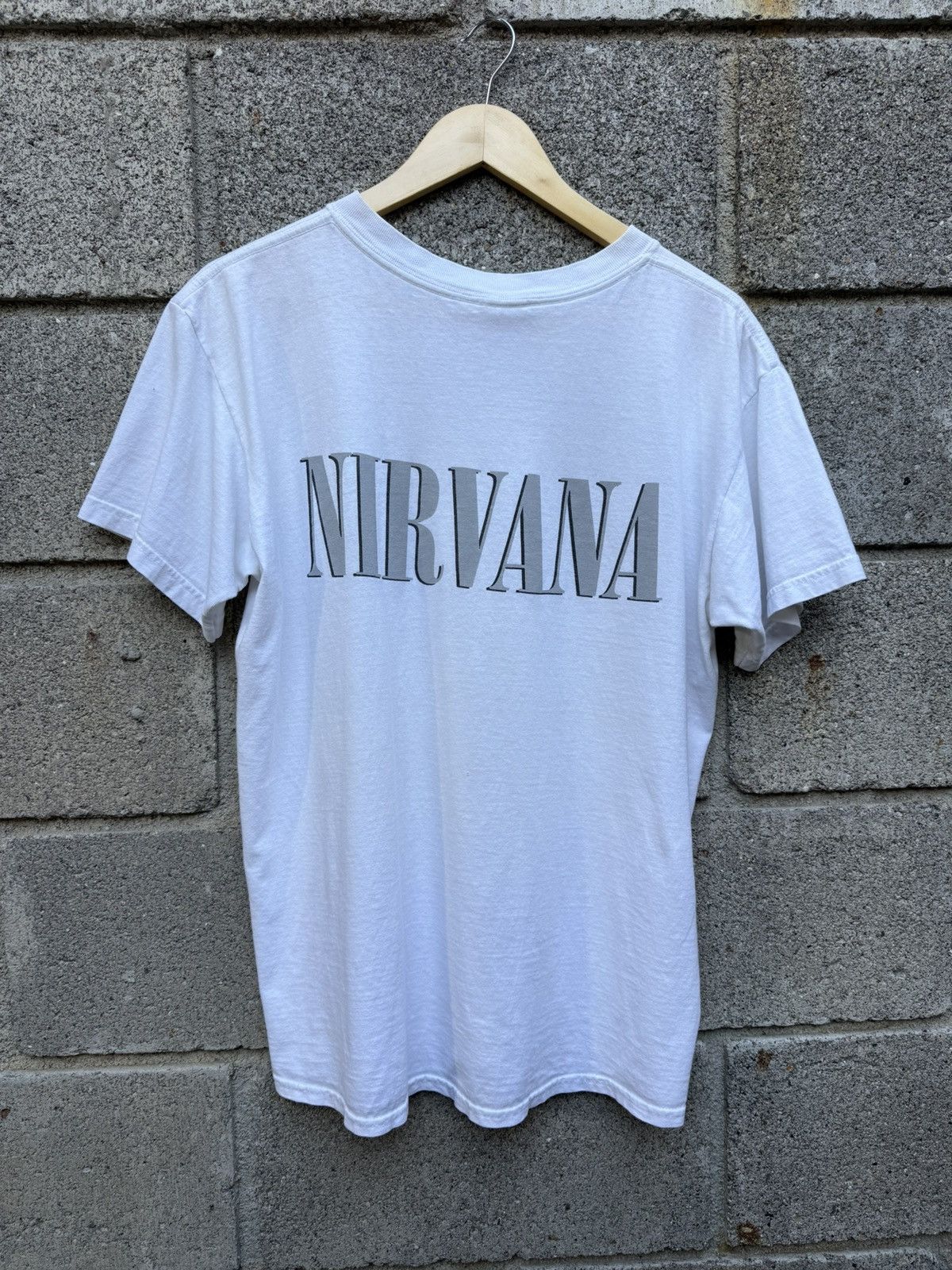 Nirvana 1996 Vintage Nirvana Tee Size US L / EU 52-54 / 3 - 8 Thumbnail