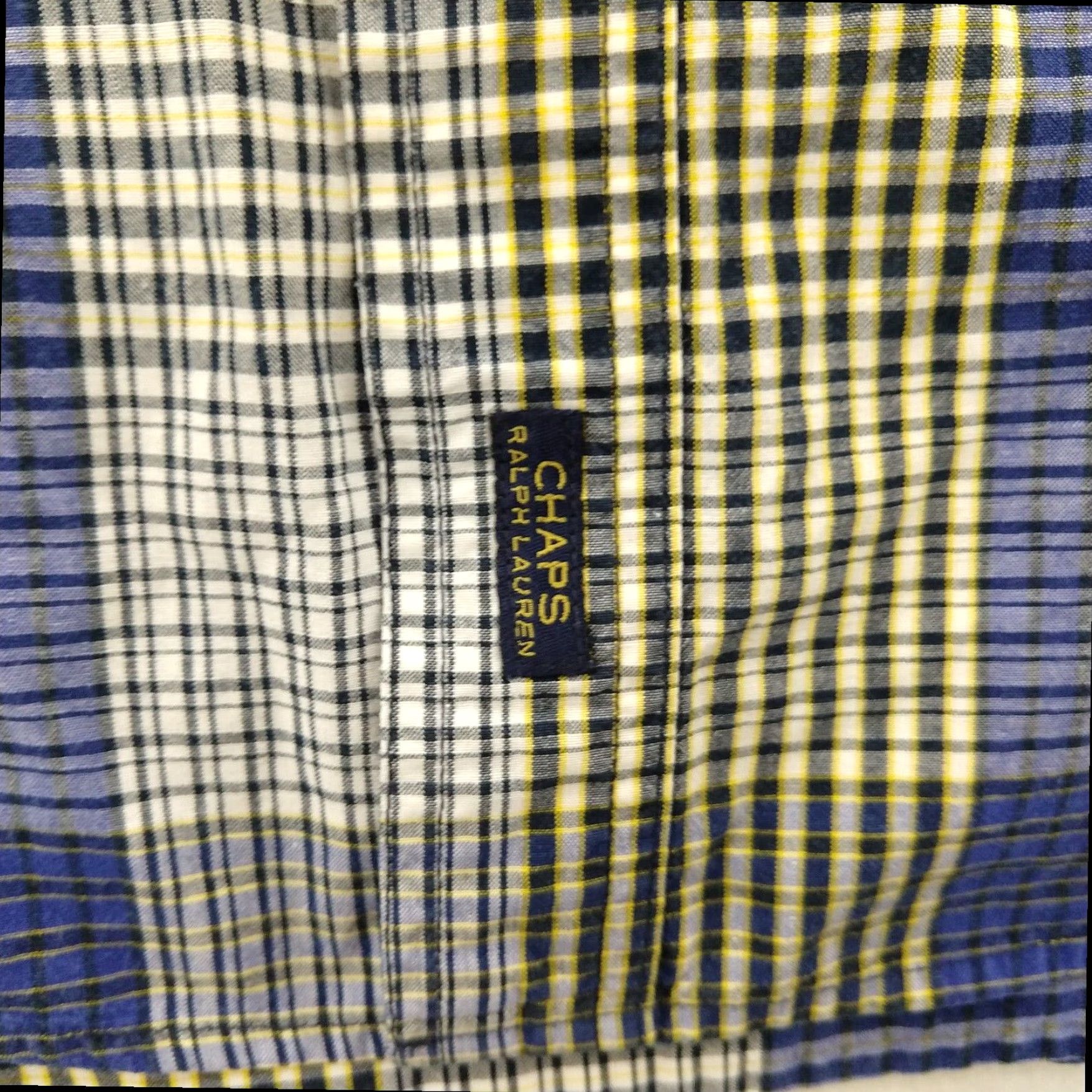 Ralph Lauren Ralph Lauren Chaps Plaid Long Sleeve Button Down Shirt Mens Medium Multicolor Size US M / EU 48-50 / 2 - 7 Thumbnail