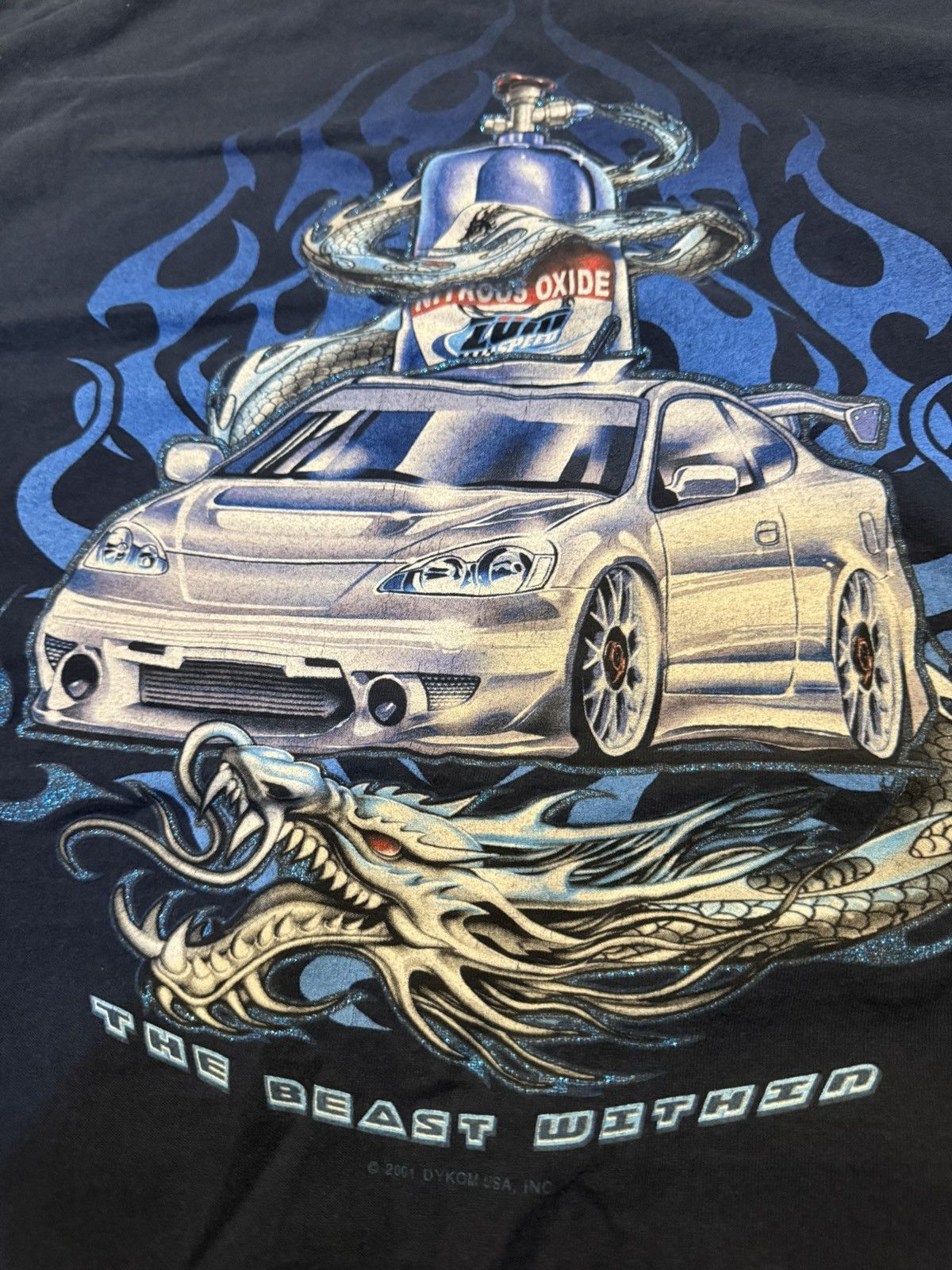 Vintage 2000s ODM Zum Speed Dykom T Shirt