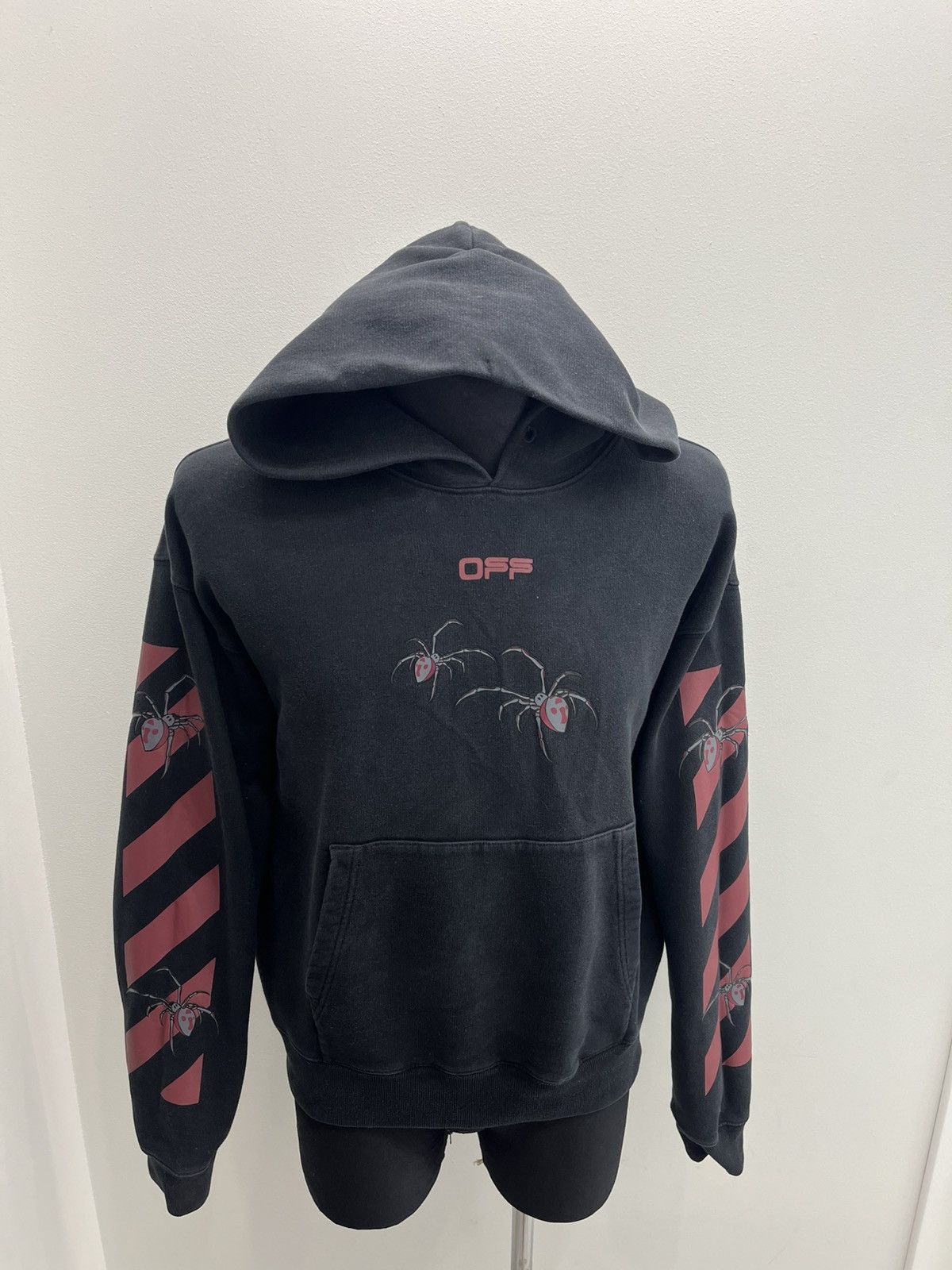 Off-White Off-White SS20 Spiders Heavy Cotton Hoodie Size US M / EU 48-50 / 2 - 3 Thumbnail