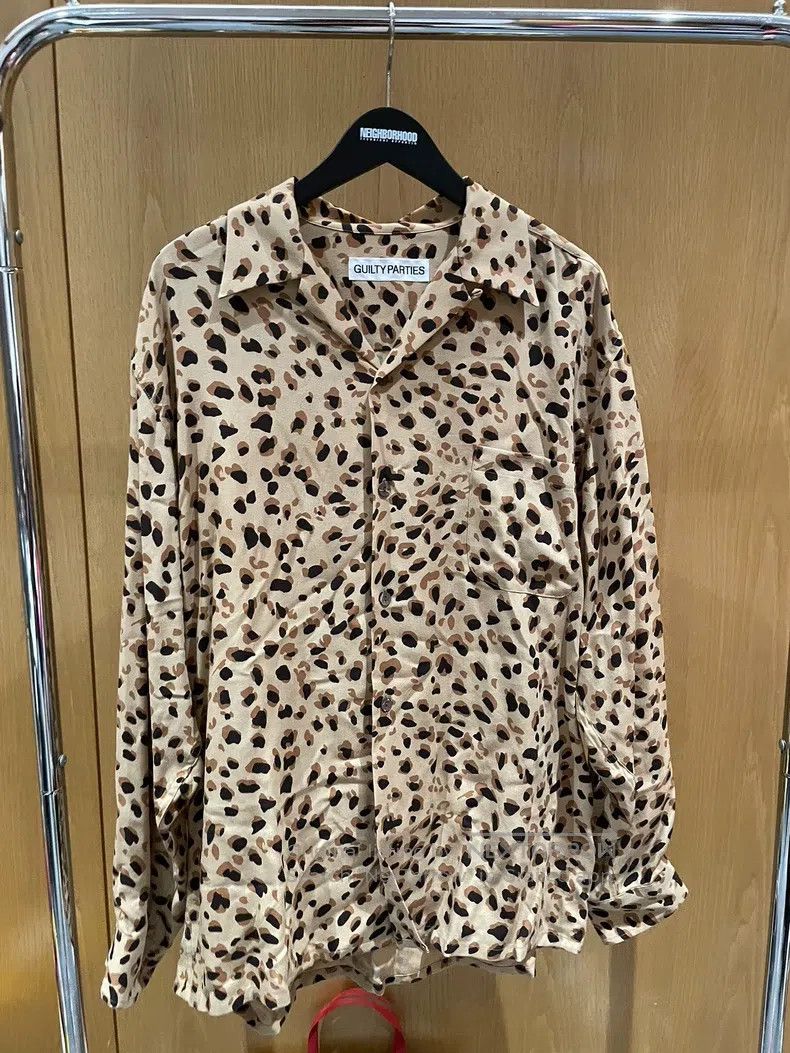 Wacko Maria Wacko Maria Leopard print long-sleeved shirt Size US L / EU 52-54 / 3 - 1 Thumbnail