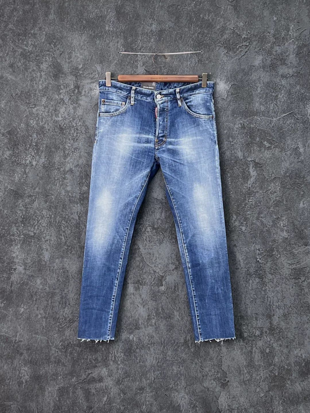 Dsquared2 Dsquared2 Denim Cotton Red Denim Jeans 34 Men Size US 34 / EU 50 - 1 Thumbnail