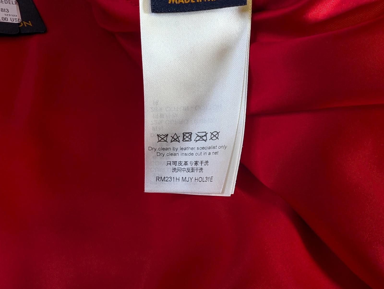 Louis Vuitton Louis Vuitton x Yayoi Kusama Flower Varsity Jacket in Red Size US L / EU 52-54 / 3 - 10 Thumbnail