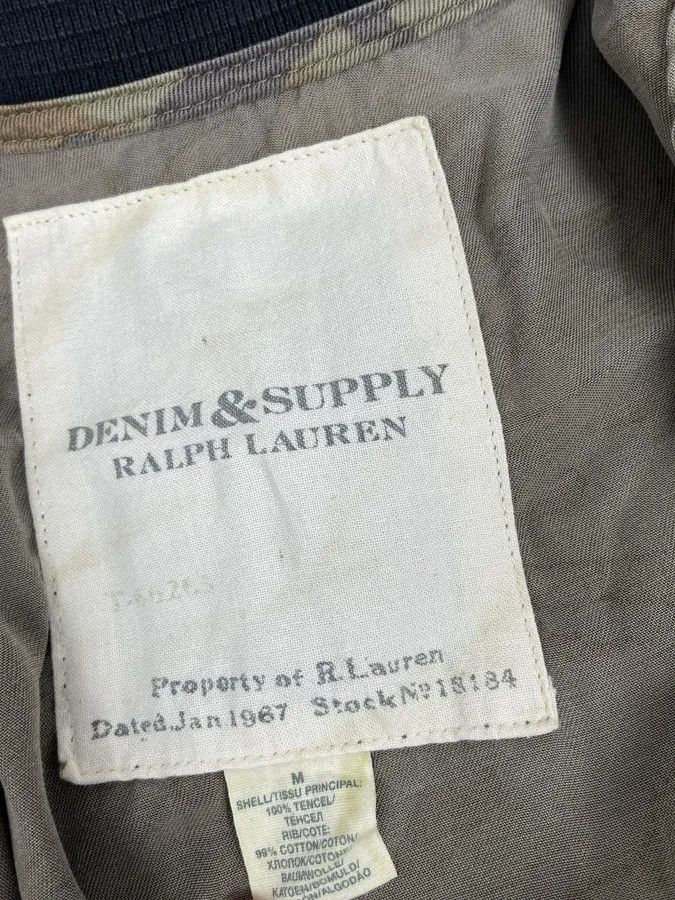 Polo Ralph Lauren 2010s Ralph Lauren Khaki Military Green Camo Light Jacket Size US S / EU 44-46 / 1 - 9 Thumbnail