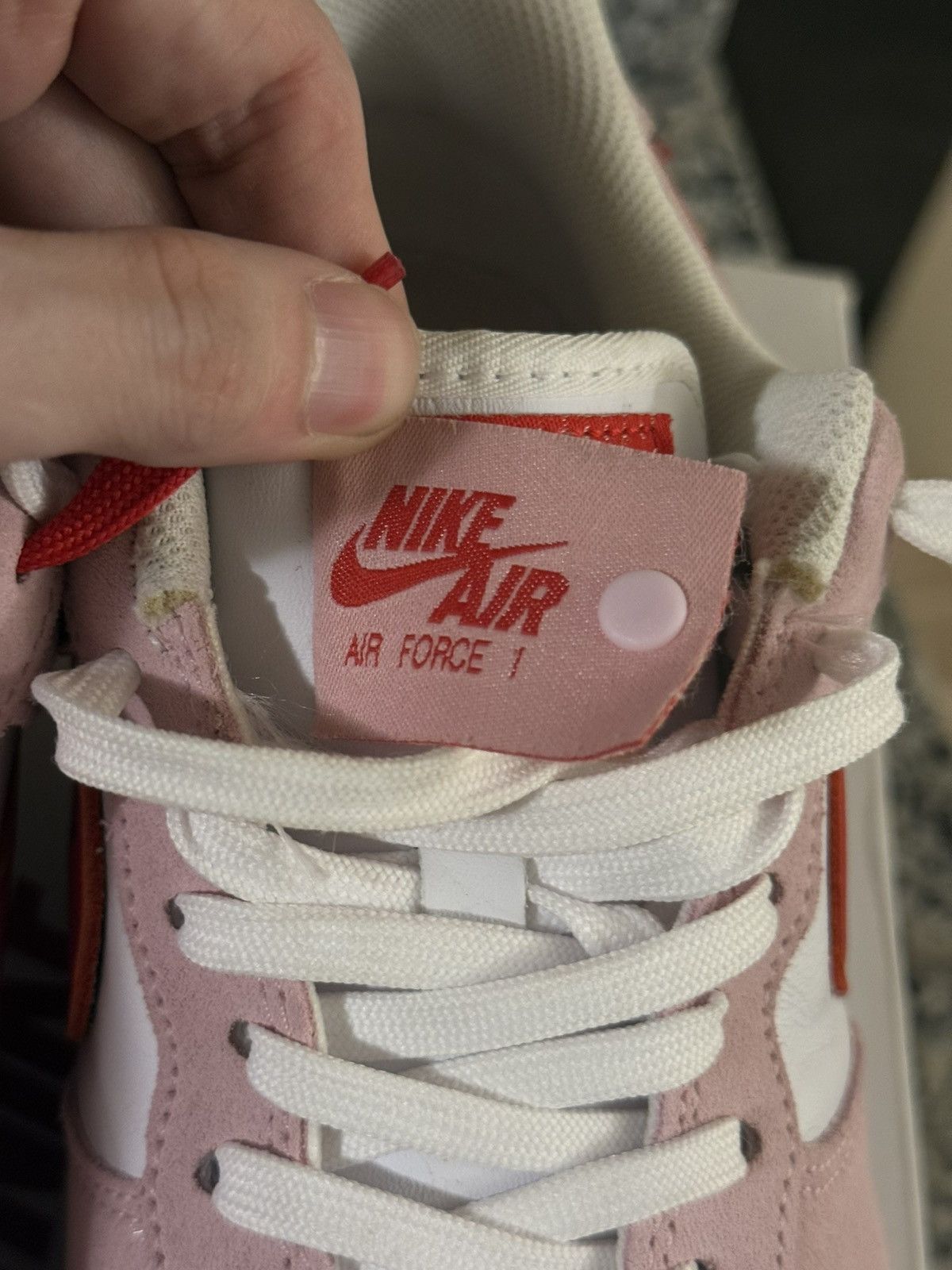 Nike Nike Valentines Day Air Force 1 Pink Size 9 W/ BOX Size US 9 / EU 42 - 11 Thumbnail