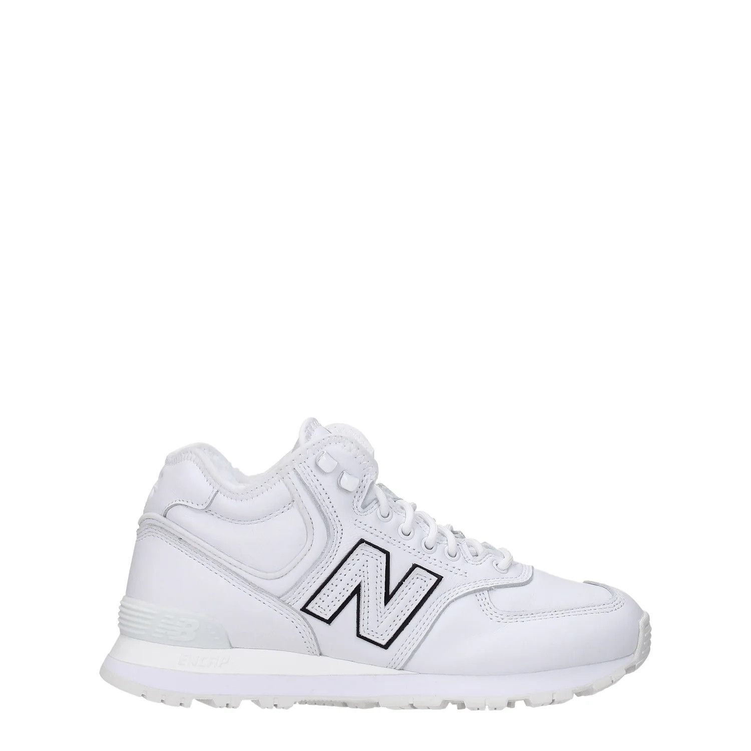 New Balance ob1o1e0925 Leather Low-Top Sneakers in White Size US 11 / EU 44 - 1 Thumbnail