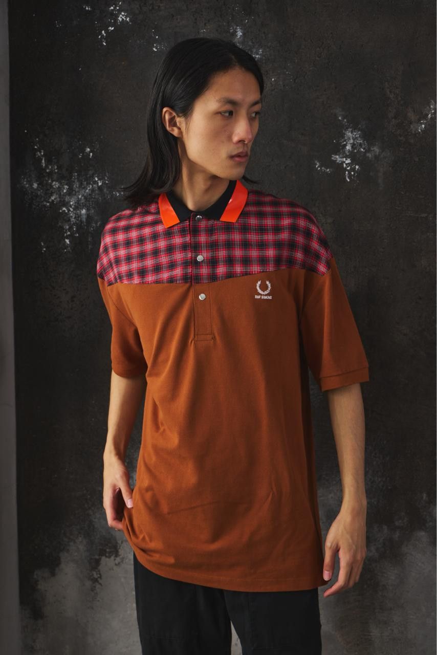 Fred Perry × Raf Simons Raf Simons x Fred Perry 18F/W Oversized Polo Shirt Size US S / EU 44-46 / 1 - 2 Thumbnail