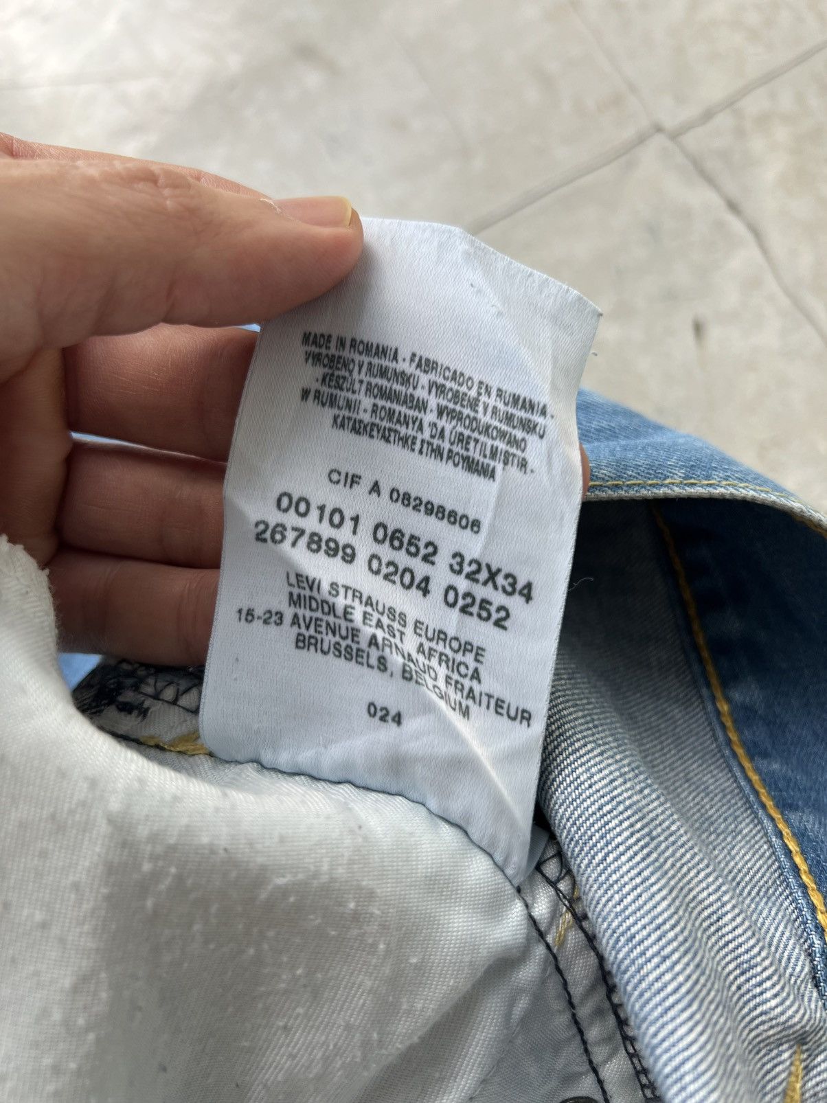 Levi's Levis Engineered Jeans Buckleback Tag W32 Actual 33x33 Size US 32 / EU 48 - 6 Thumbnail