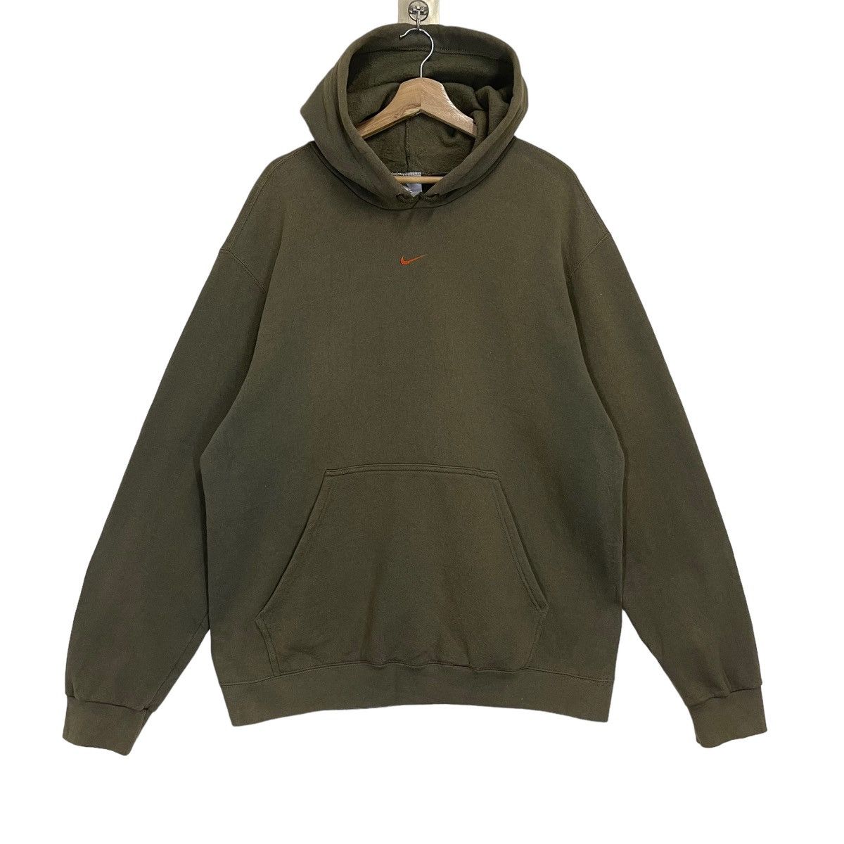 Nike × Nike ACG Vintage 90s Nike Centre Pullover Hoodies Size US L / EU 52-54 / 3 - 1 Thumbnail