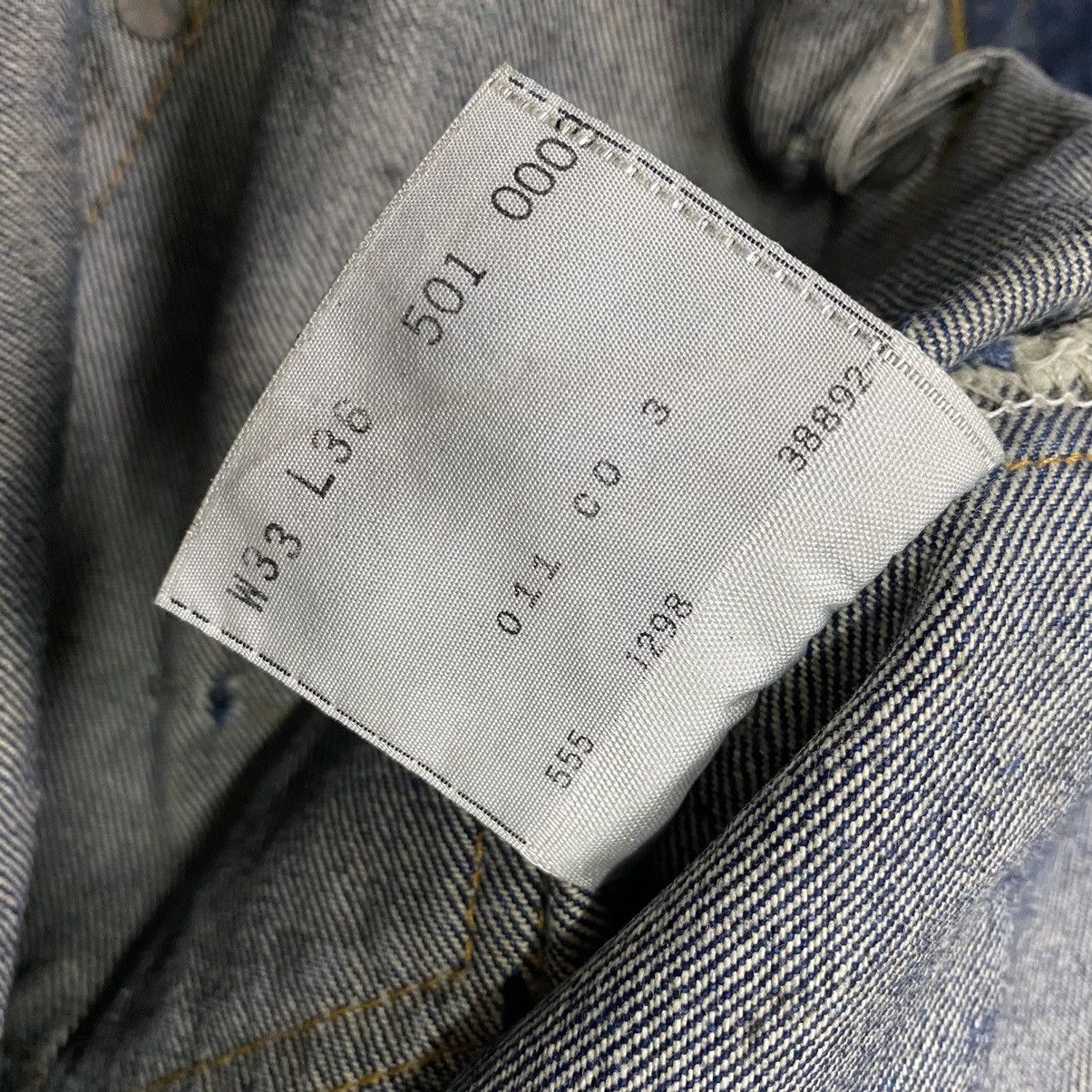 Levi's Levis Selvedge 501XX Big E Vintage distressed Size US 33 - 22 Thumbnail
