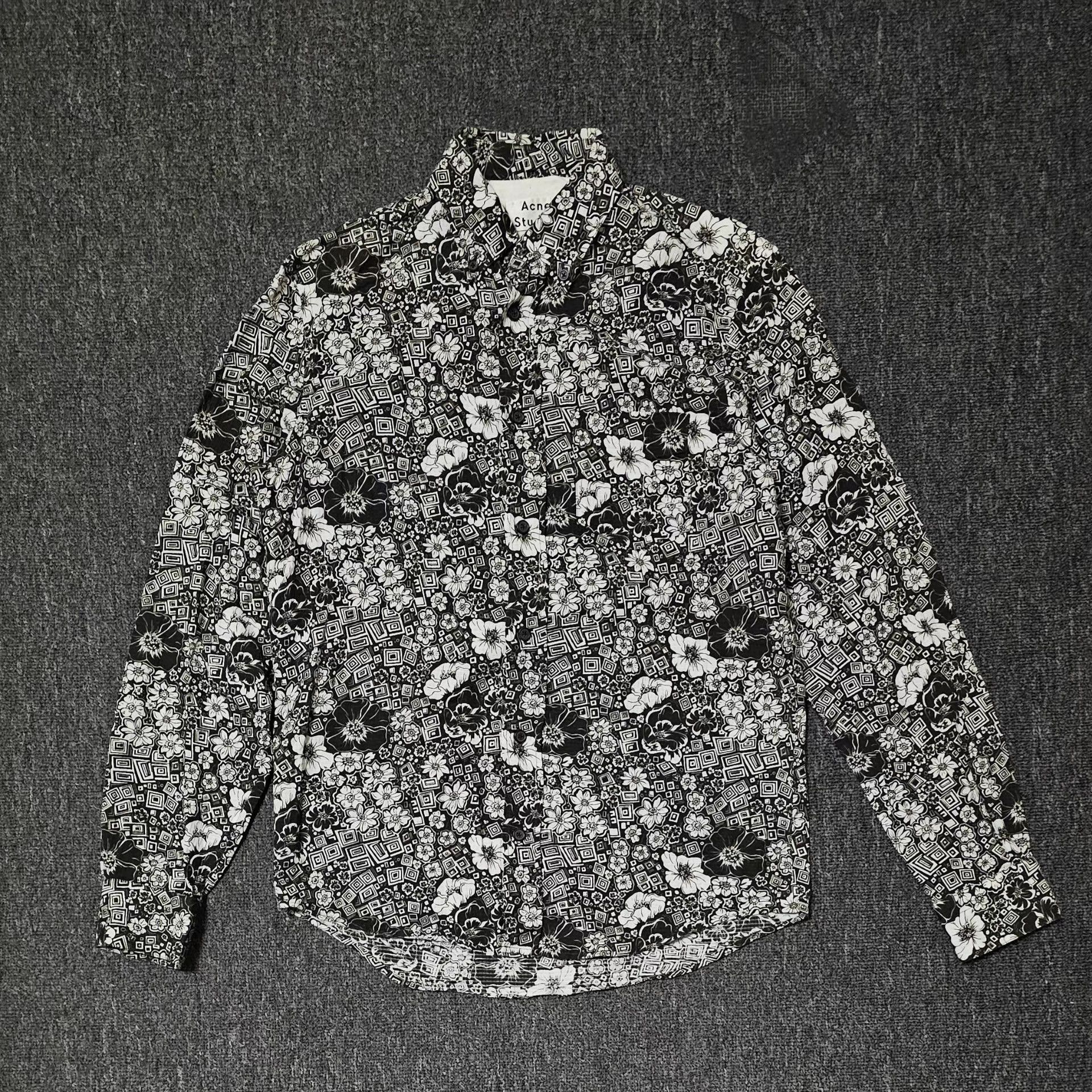 Acne Studios Acne Studios Floral Shirt, Q4 Size US S / EU 44-46 / 1 - 1 Thumbnail