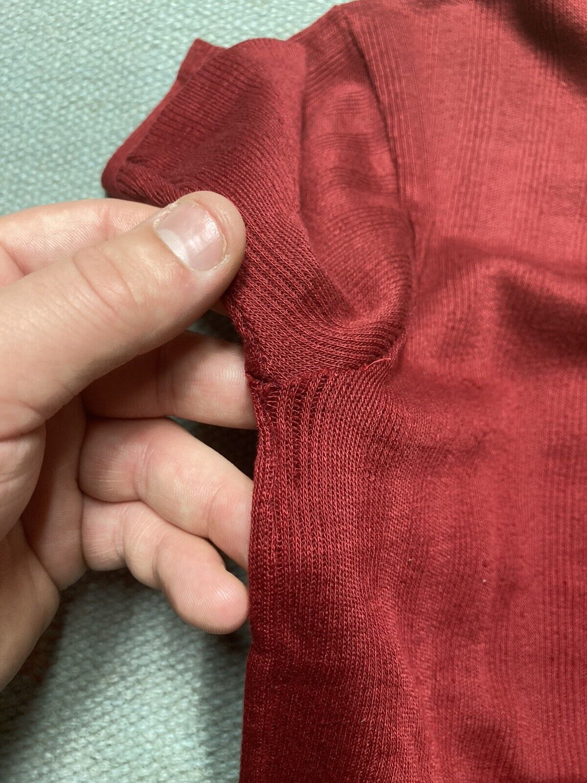 Vintage 70s ribbed t shirt JCPenney blank soft boys large baby tee Size S / US 4 / IT 40 - 6 Thumbnail