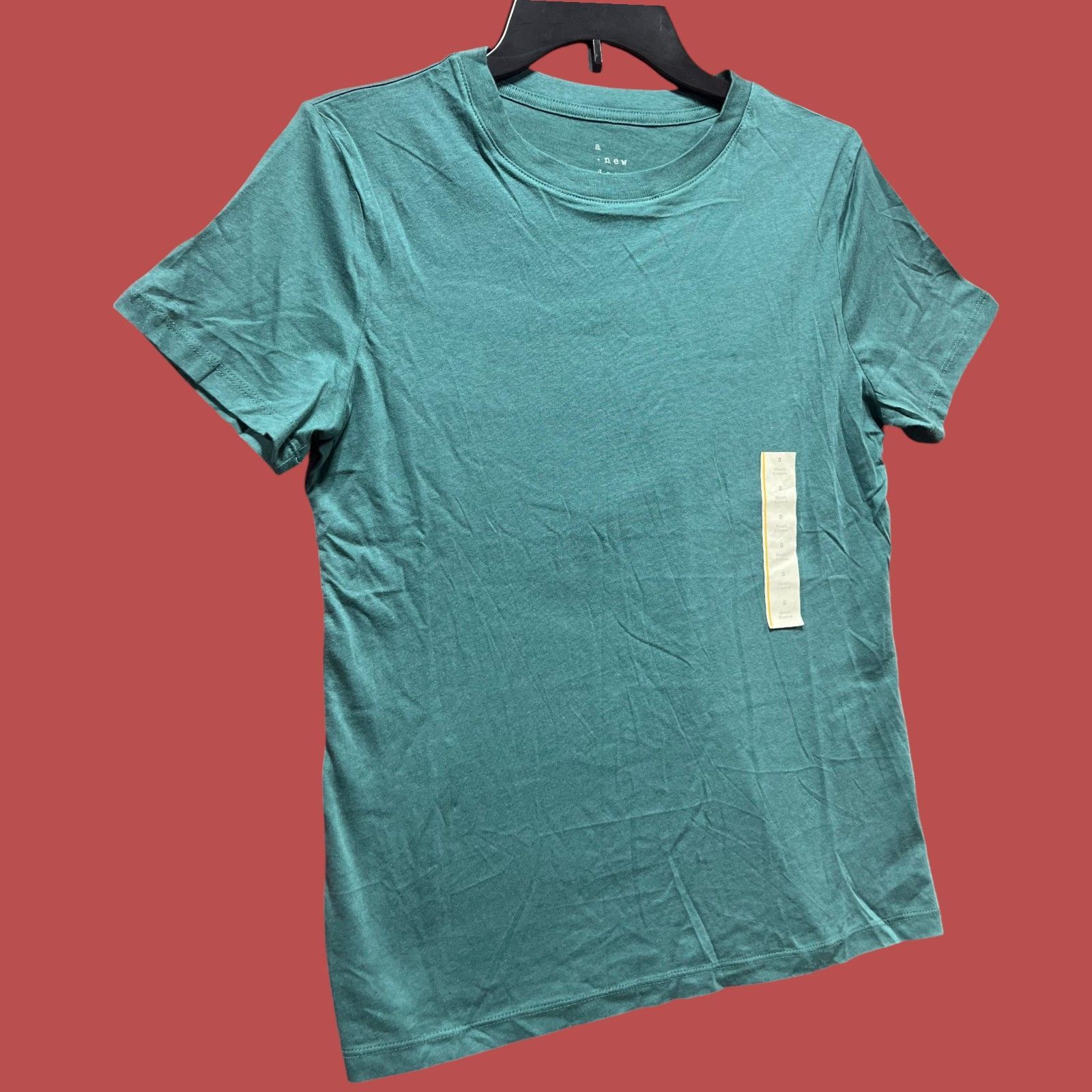 Other A New Day - Women's Short Sleeve Scoop Neck T-Shirt - Green Size S / US 4 / IT 40 - 11 Thumbnail