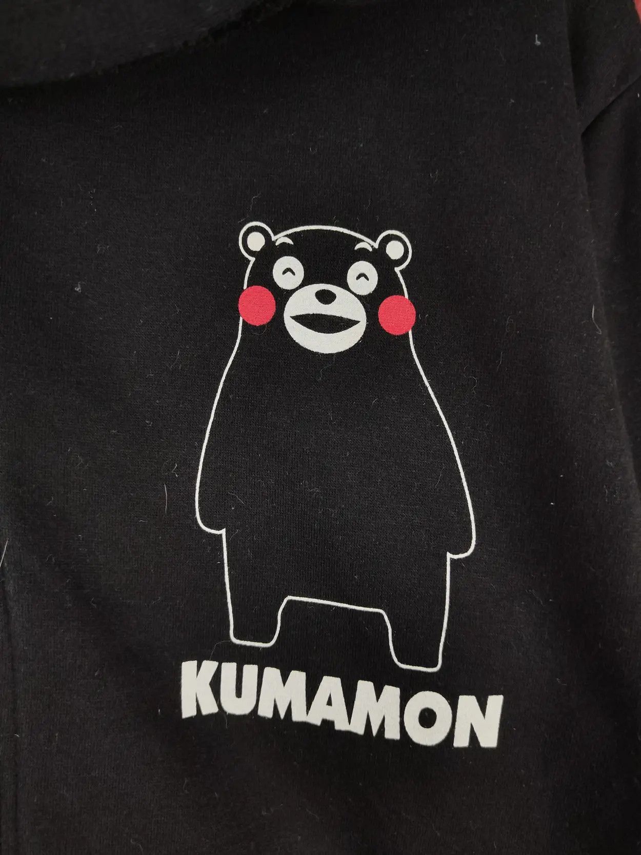 Anime Kumamon Black Hoodie Sweatshirt #262B Size US M / EU 48-50 / 2 - 11 Thumbnail