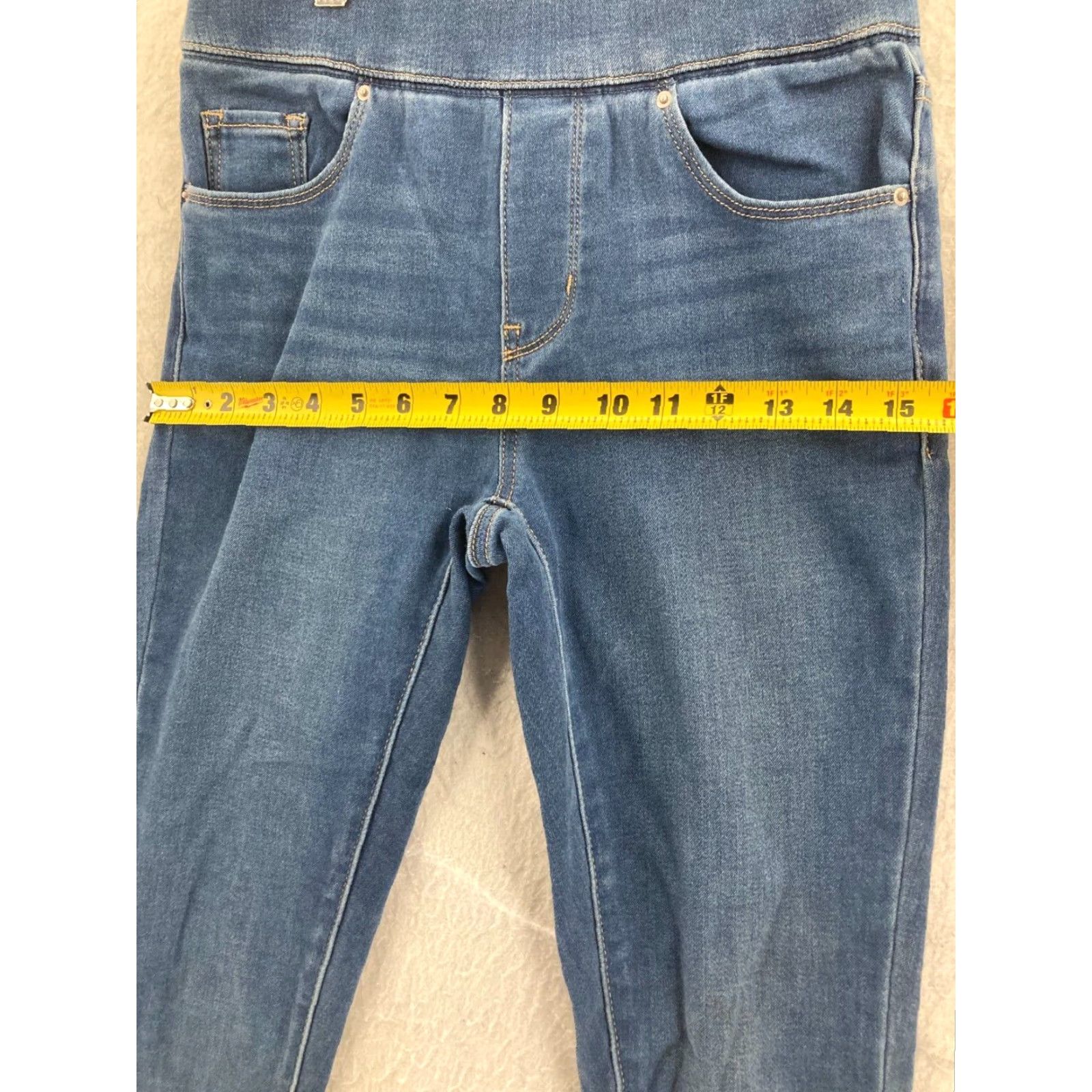 Levi's Legging Shaping Levis Womens 26 Blue stretch denim Size 26" / US 2 / IT 38 - 3 Thumbnail